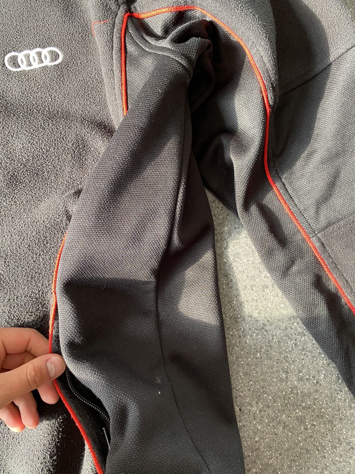 Audi × Vintage Vintage Audi S Line Zip Fleece Light Jacket Size US XXL / EU 58 / 5 - 4 Thumbnail