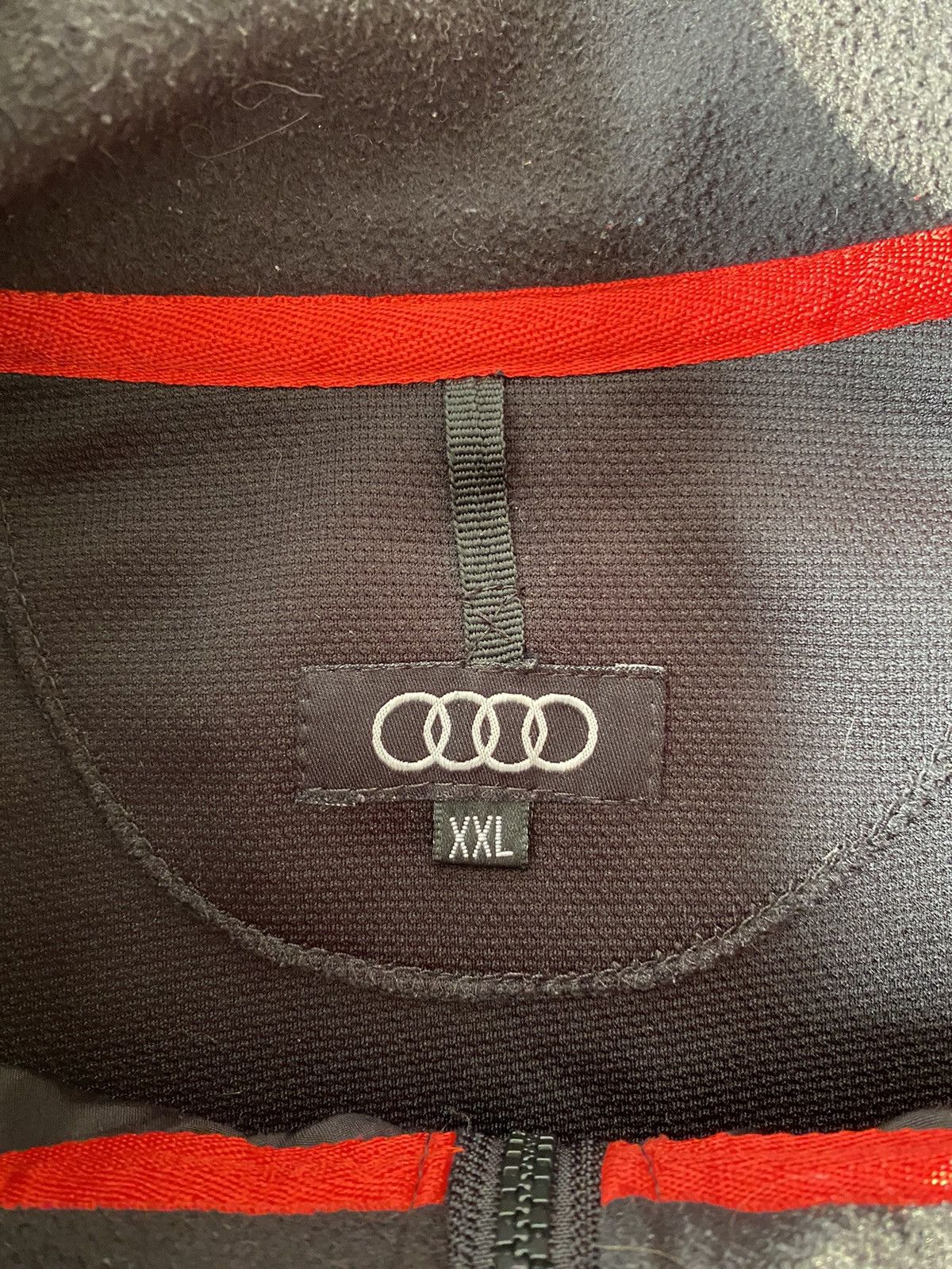 Audi × Vintage Vintage Audi S Line Zip Fleece Light Jacket Size US XXL / EU 58 / 5 - 5 Thumbnail