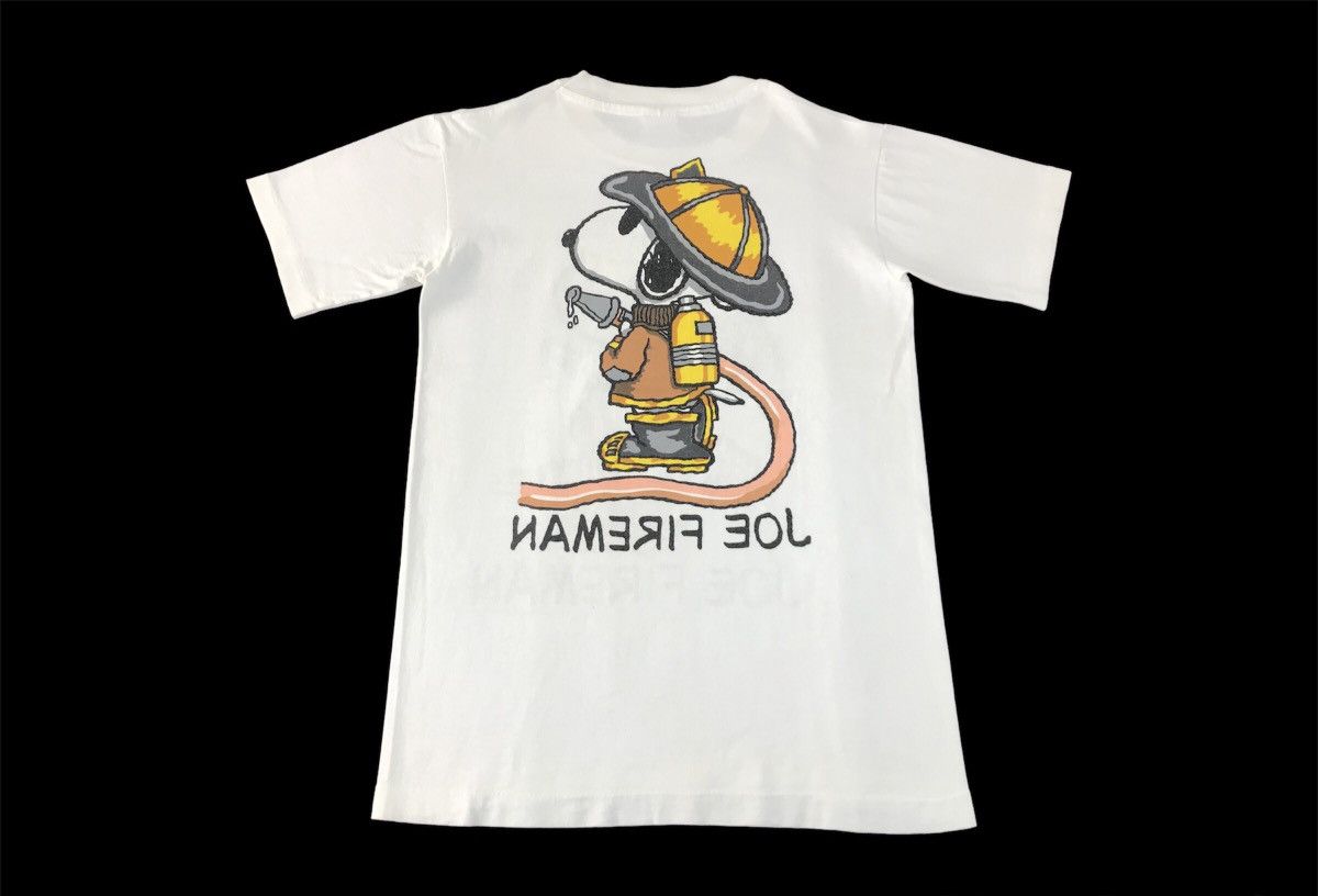 Peanuts × Vintage Joe Fireman Peanuts Features Syndicate Big Printed Tee Size US S / EU 44-46 / 1 - 2 Thumbnail
