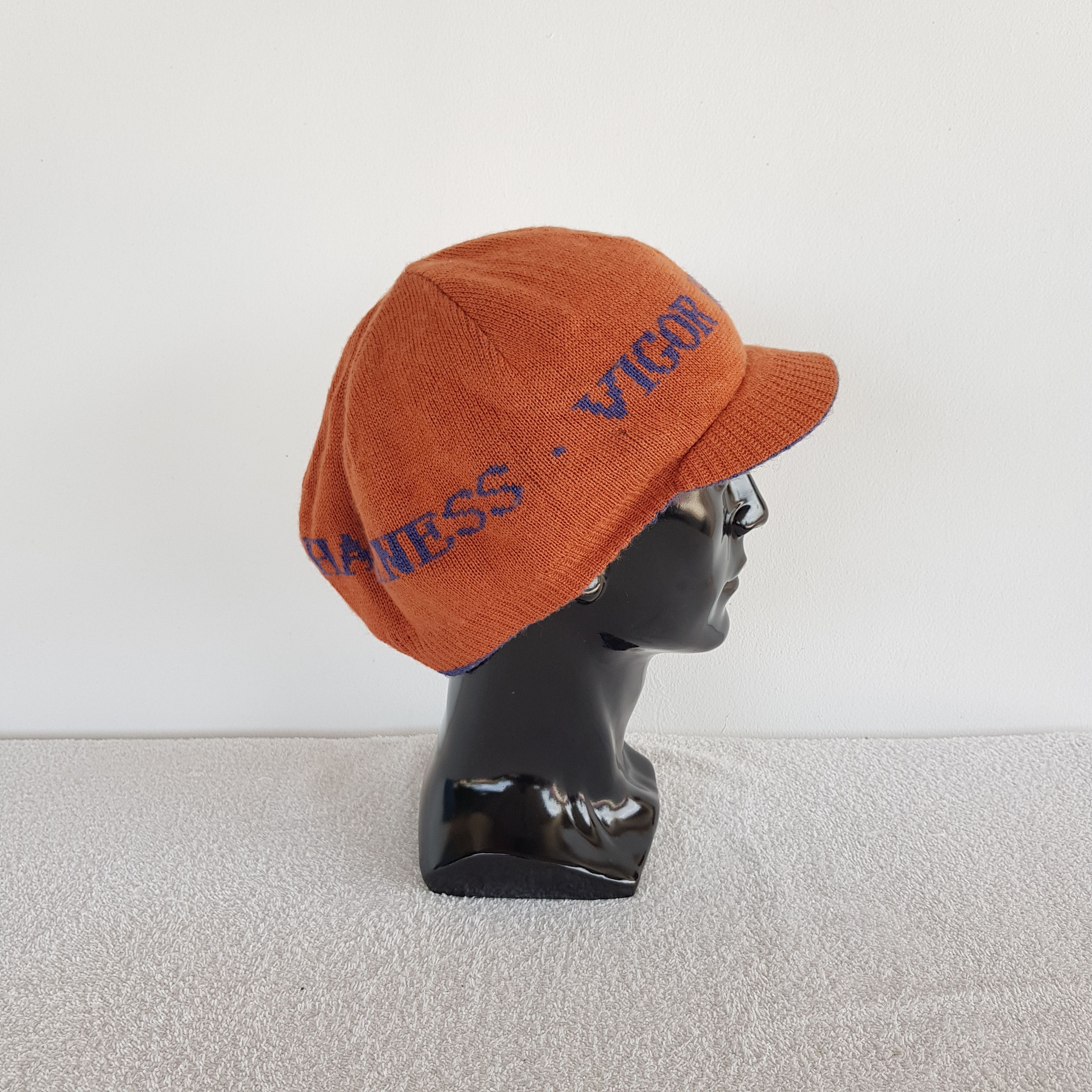 Japanese Brand × Vintage Vigor Moves Beanie Snow Cap Knitted Japanese Hats Size ONE SIZE - 3 Thumbnail