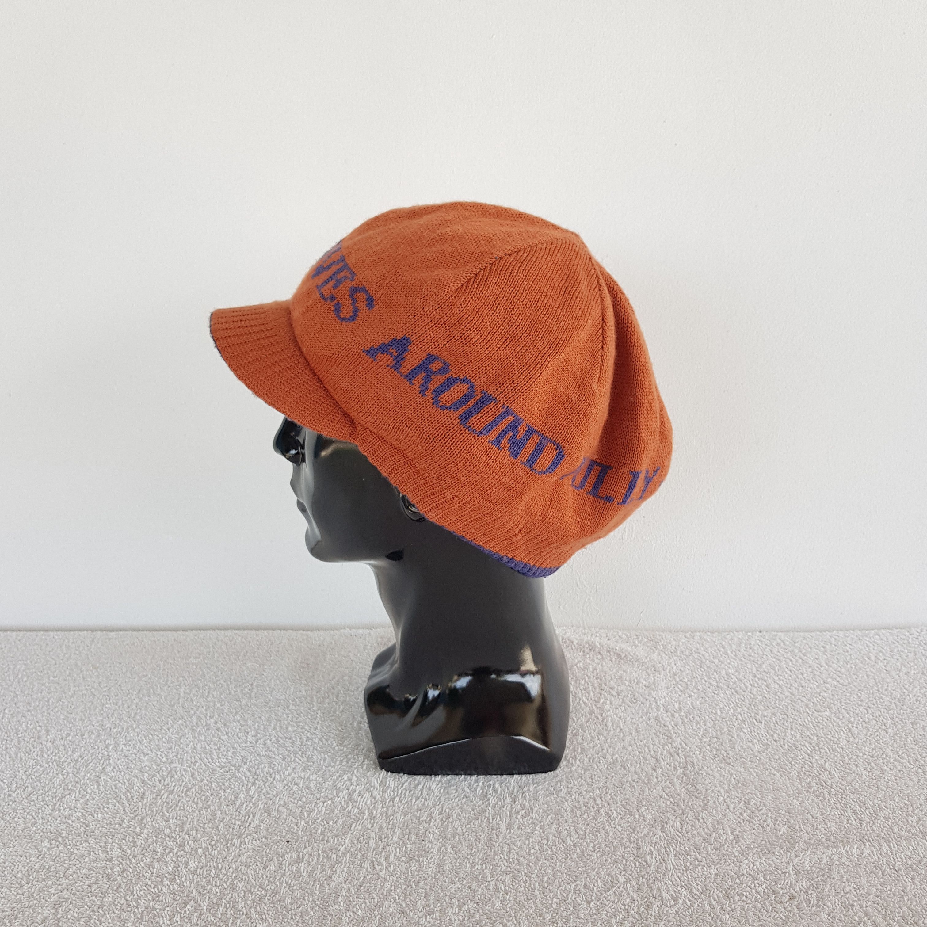 Japanese Brand × Vintage Vigor Moves Beanie Snow Cap Knitted Japanese Hats Size ONE SIZE - 4 Thumbnail