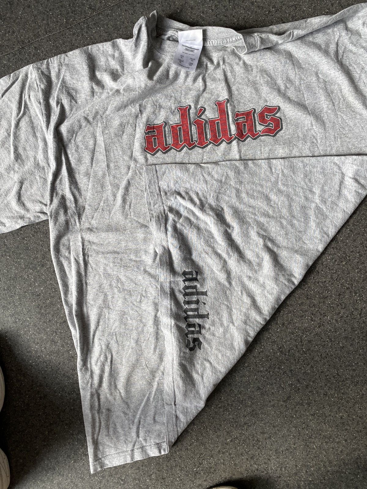 Adidas ADIDAS CLASSIC VINTAGE STRIPES QUALITY TEE SHIRT Size US XL / EU 56 / 4 - 5 Thumbnail