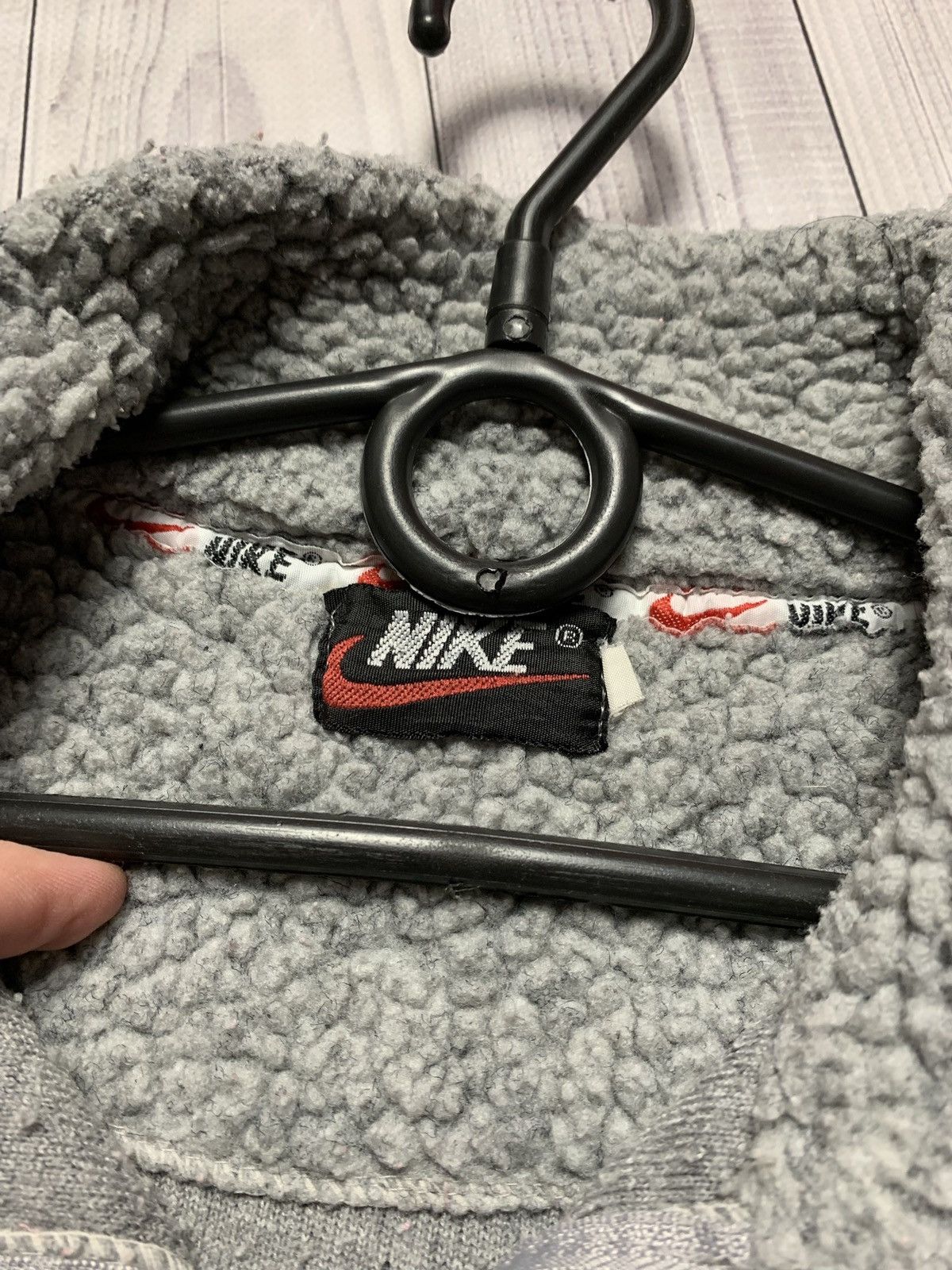 Nike × Vintage Vintage Nike fleece vest size S logo Sherpa Size US S / EU 44-46 / 1 - 4 Thumbnail