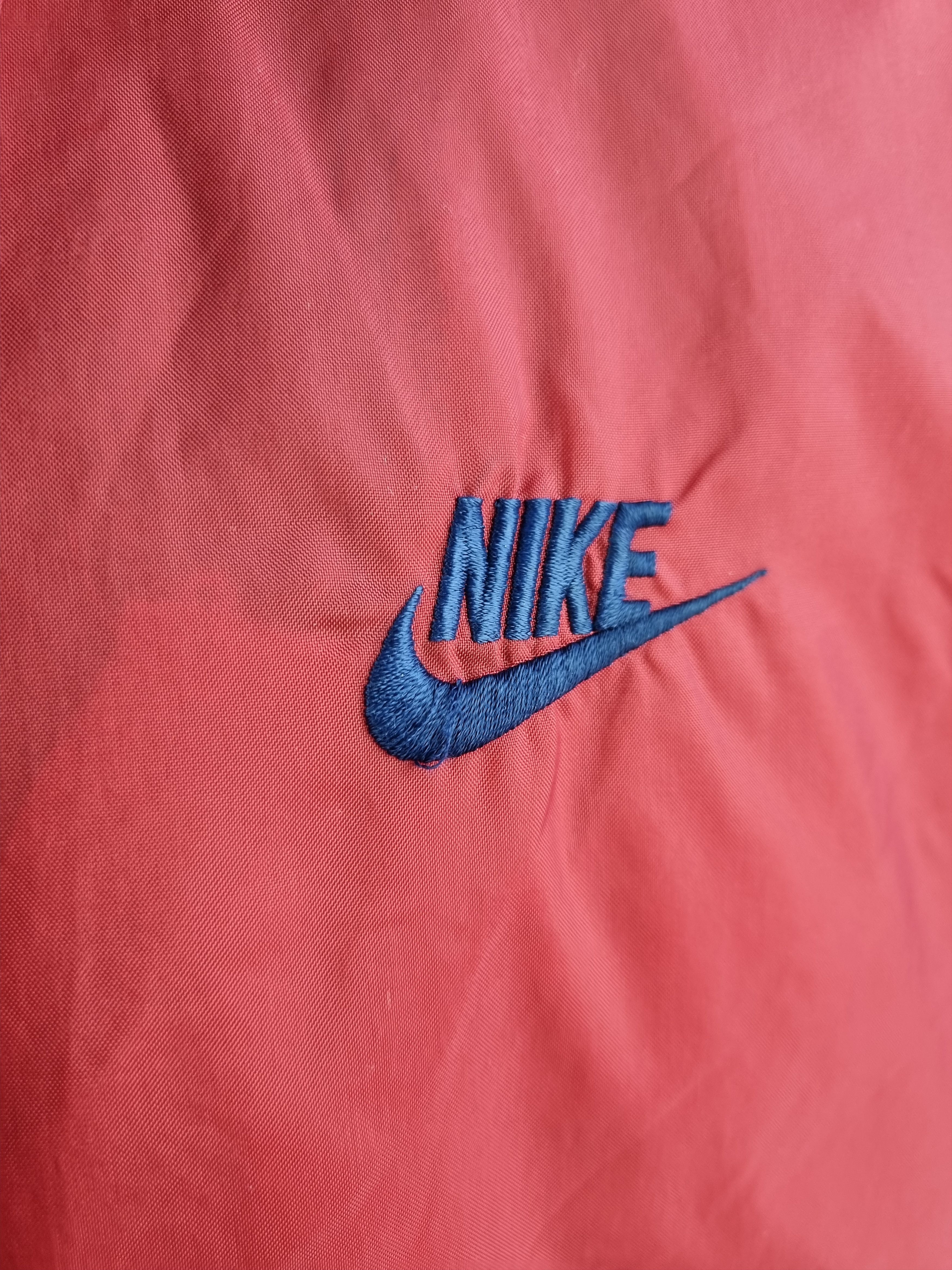 Nike × Vintage 90s Very Rare NIKE Big Swoosh Light Vintage Jacket Size US L / EU 52-54 / 3 - 12 Thumbnail