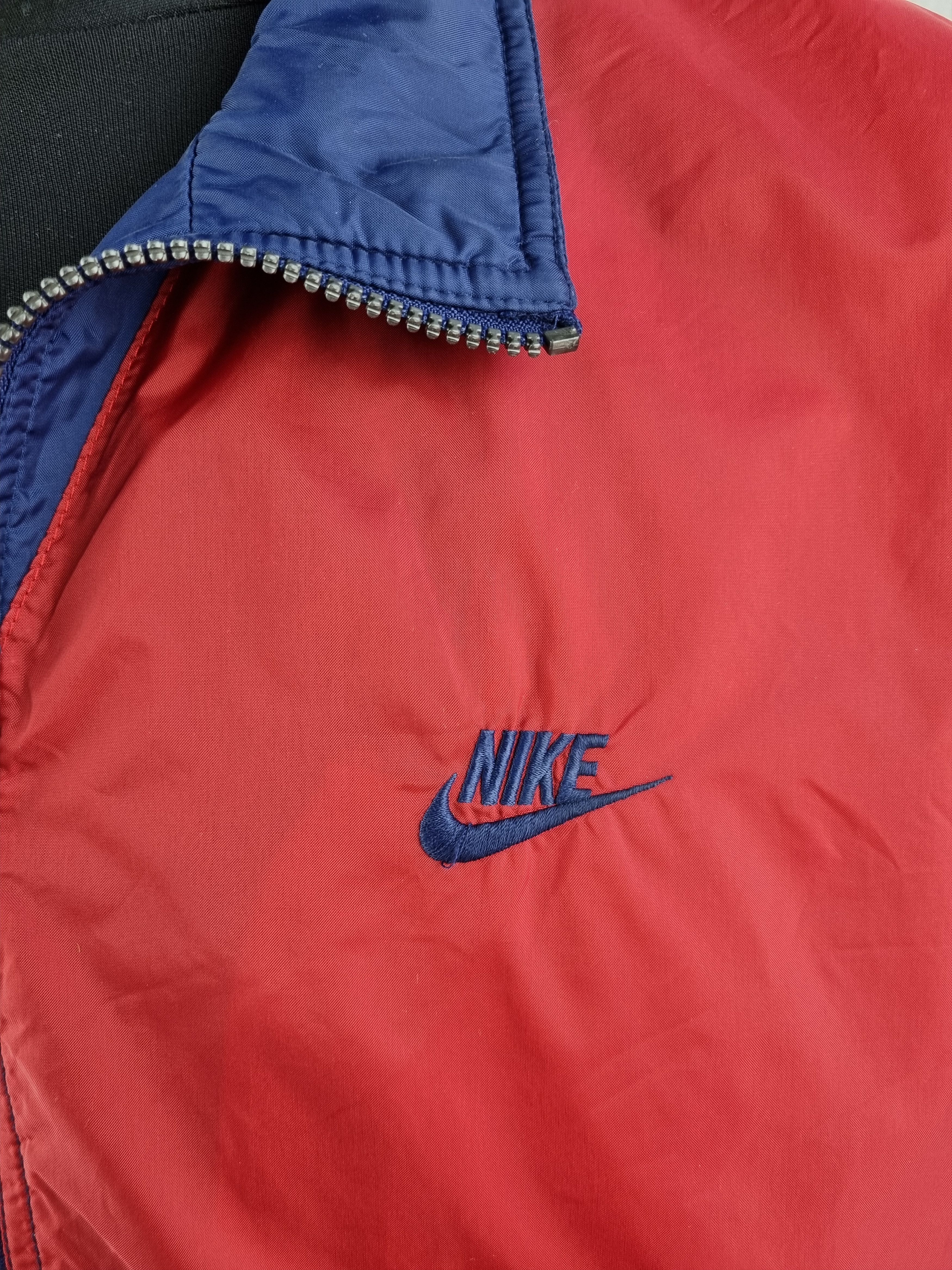 Nike × Vintage 90s Very Rare NIKE Big Swoosh Light Vintage Jacket Size US L / EU 52-54 / 3 - 11 Thumbnail