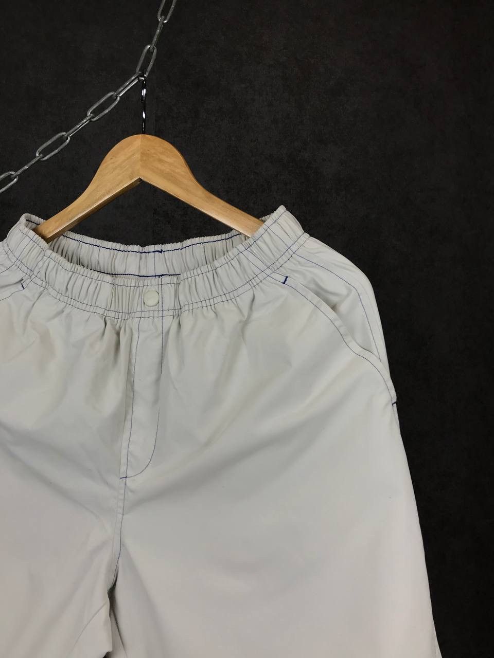 Nike × Vintage Nike swoosh streetwear vintage shorts Size US 30 / EU 46 - 2 Thumbnail