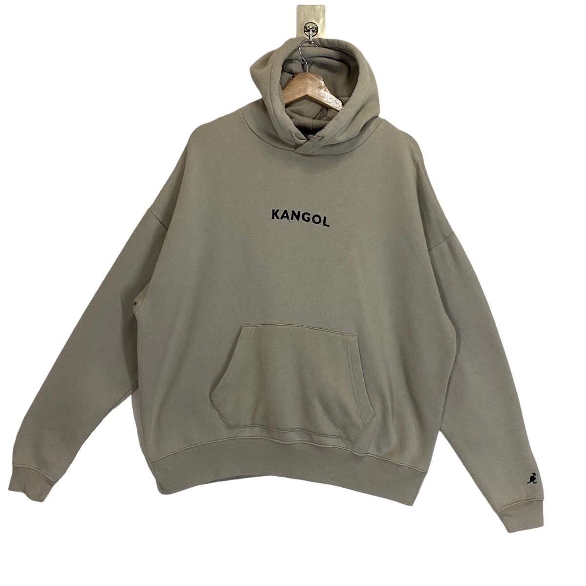 Kangol × Vintage Vintage 90s Kangol Small Logo Baggy Hoodie Size M Size US M / EU 48-50 / 2 - 1 Thumbnail
