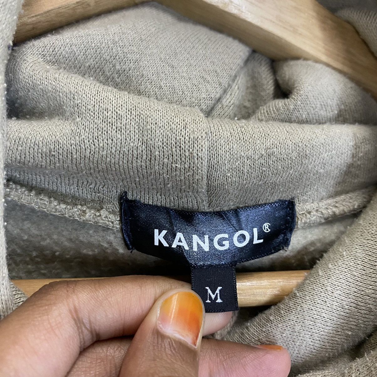 Kangol × Vintage Vintage 90s Kangol Small Logo Baggy Hoodie Size M Size US M / EU 48-50 / 2 - 8 Thumbnail