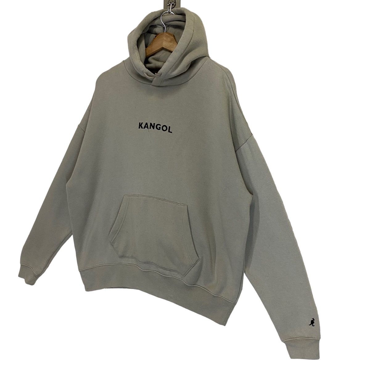 Kangol × Vintage Vintage 90s Kangol Small Logo Baggy Hoodie Size M Size US M / EU 48-50 / 2 - 3 Thumbnail