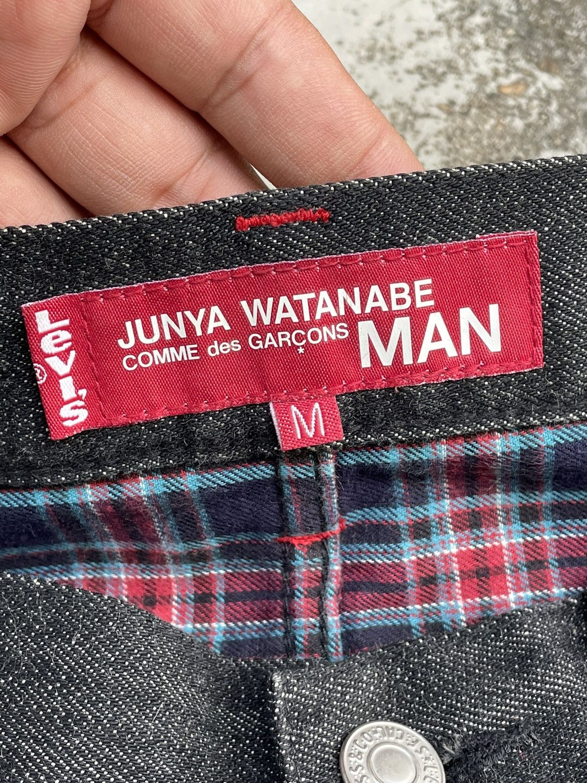 Comme des Garcons BLACK EDITION LEVI’S x JUNYA WATANABE x COMME DES GARCONS Size US 33 - 12 Thumbnail
