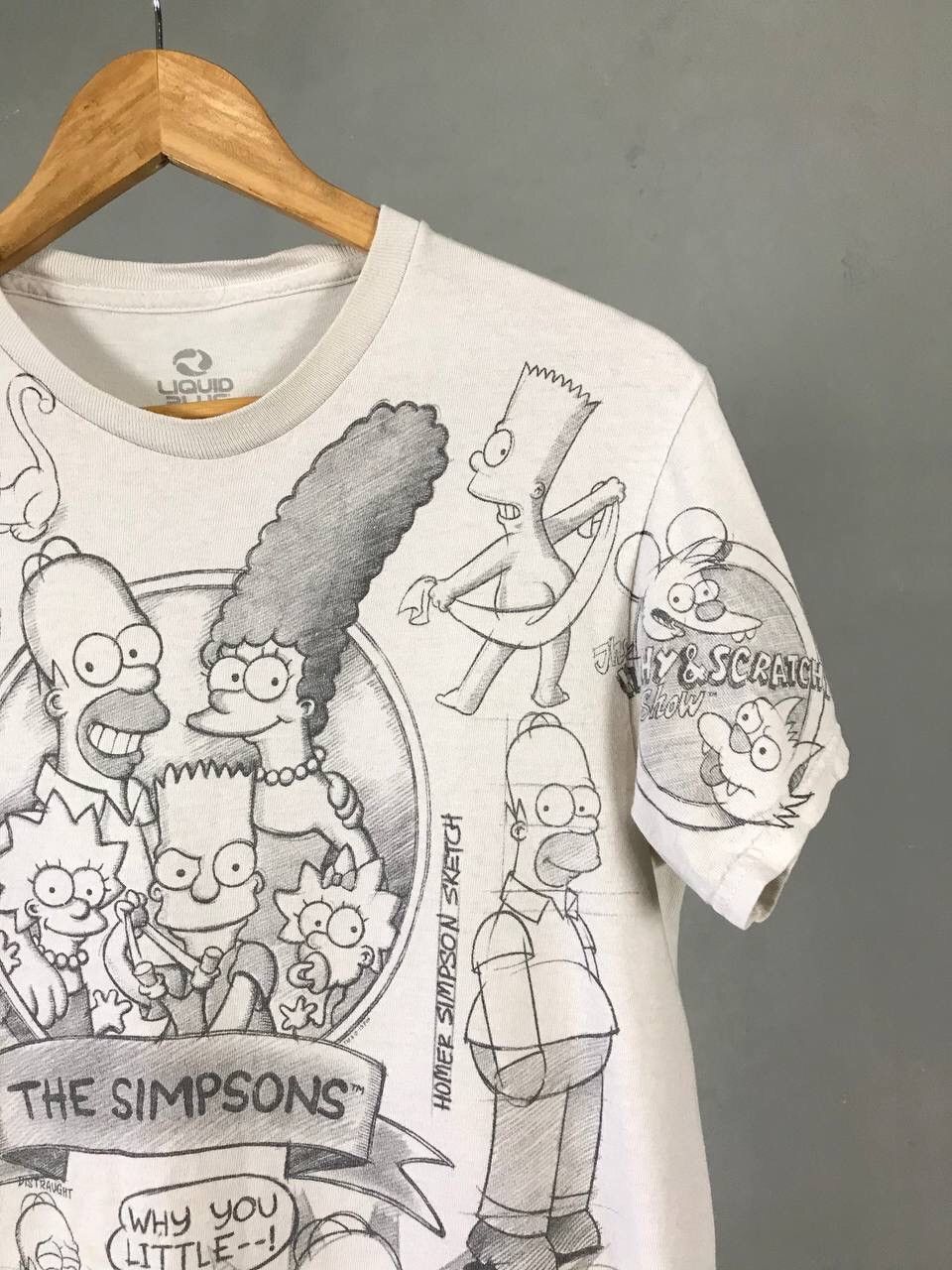 Liquid Blue The Simpsons movie comics vintage liquid blue tee Size US S / EU 44-46 / 1 - 2 Thumbnail