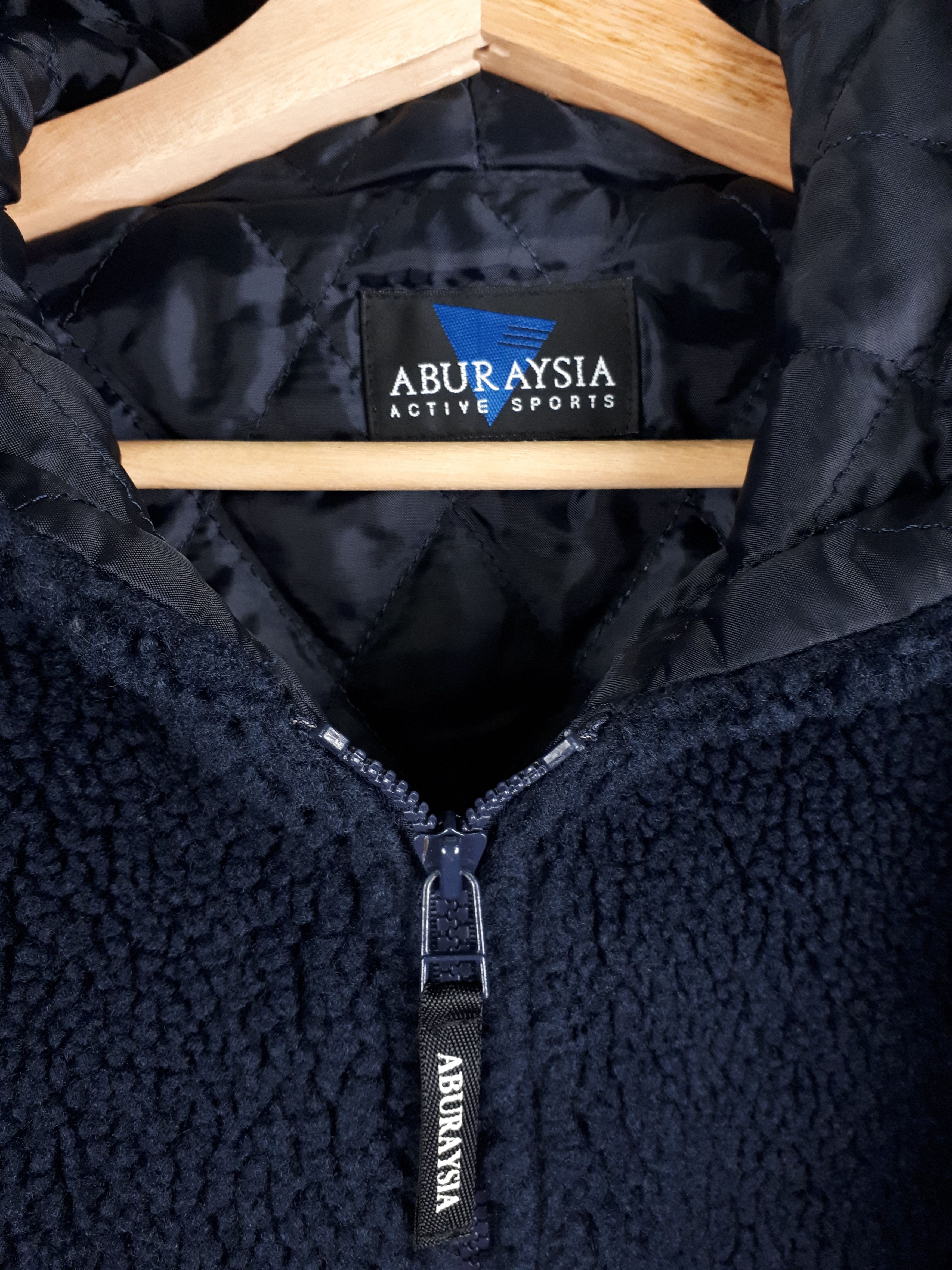 Japanese Brand × Vintage Aburaysia Fleece Fullzip Hoodie Size US S / EU 44-46 / 1 - 7 Thumbnail