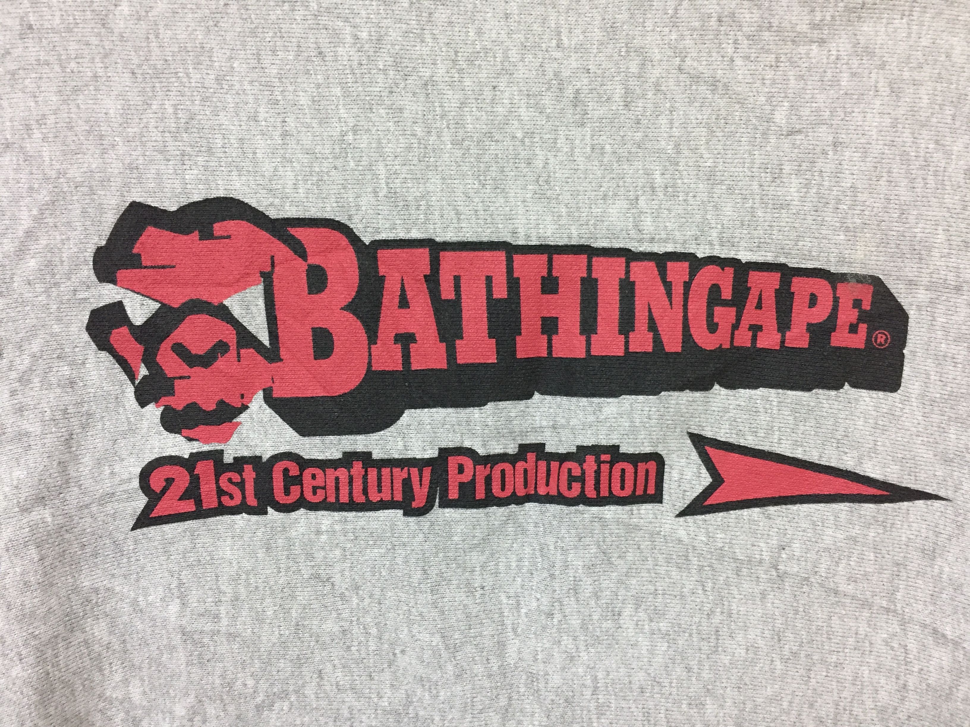 Bape 90’s 21st century production sweatshirt Size US XS / EU 42 / 0 - 4 Thumbnail