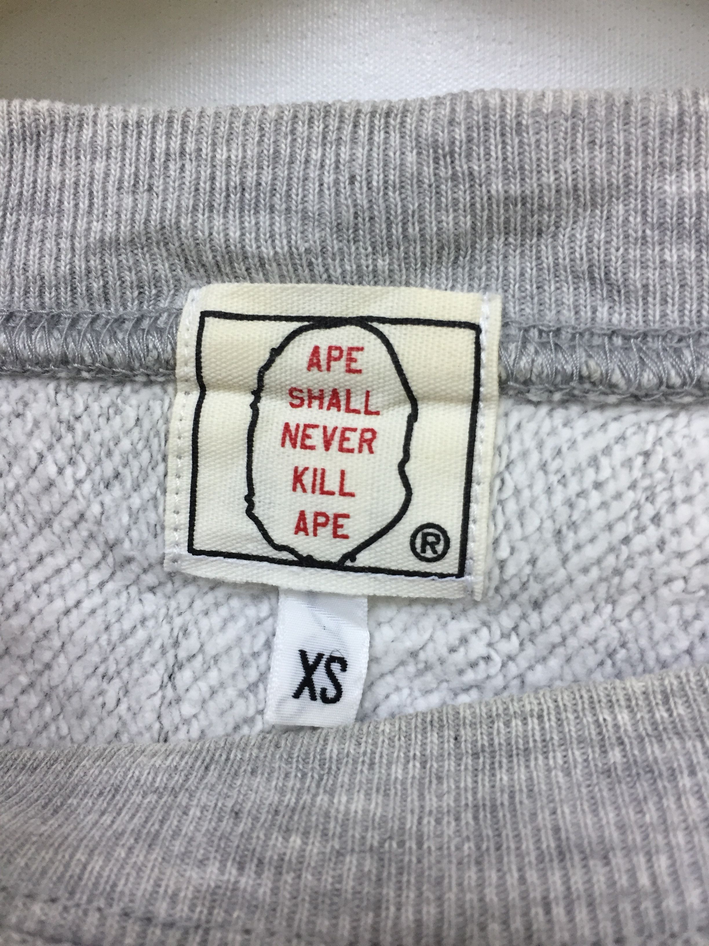 Bape 90’s 21st century production sweatshirt Size US XS / EU 42 / 0 - 9 Thumbnail