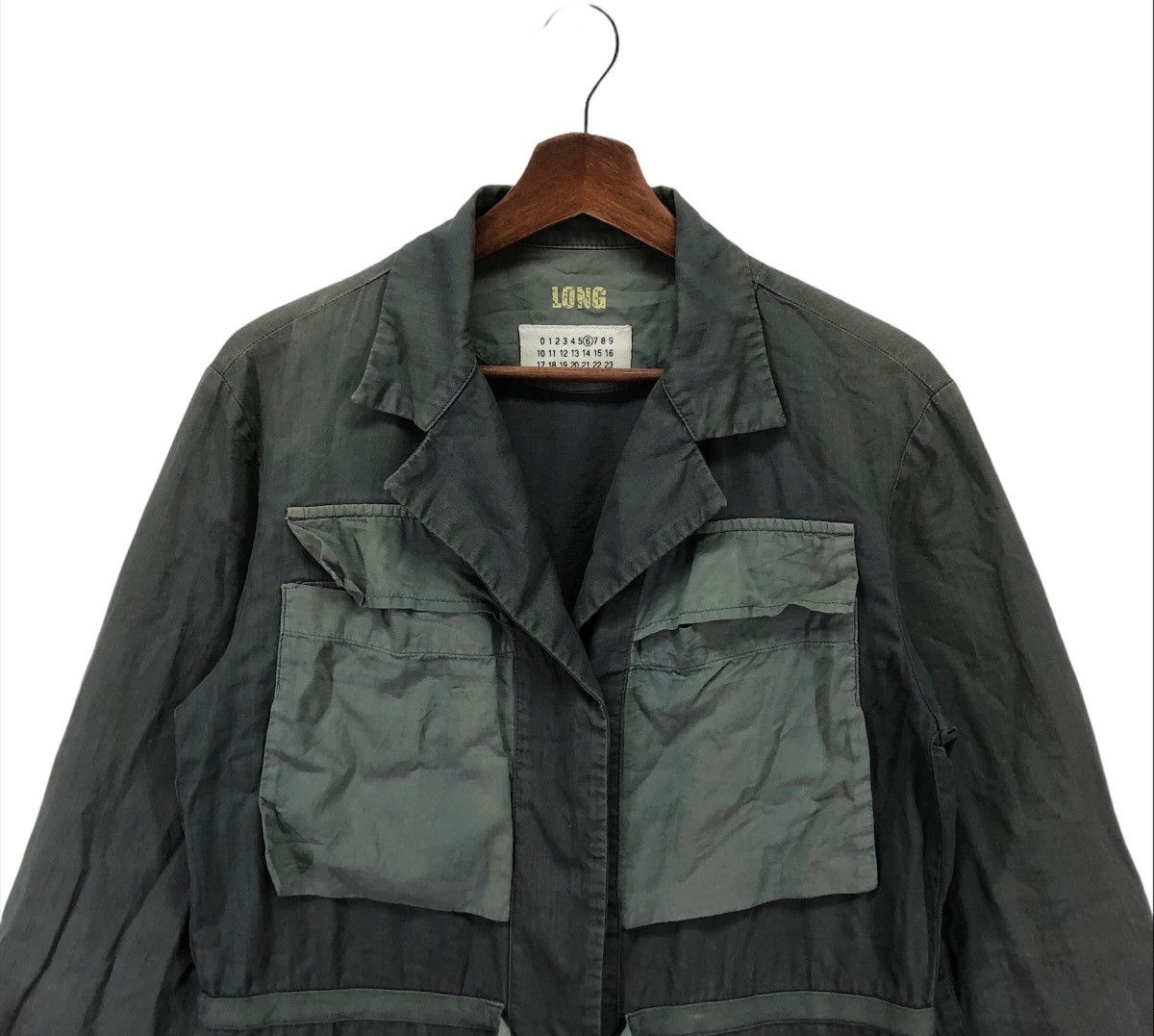 Maison Margiela Vintage Maison Margiela Long Cotton Jacket Size US S / EU 44-46 / 1 - 5 Thumbnail