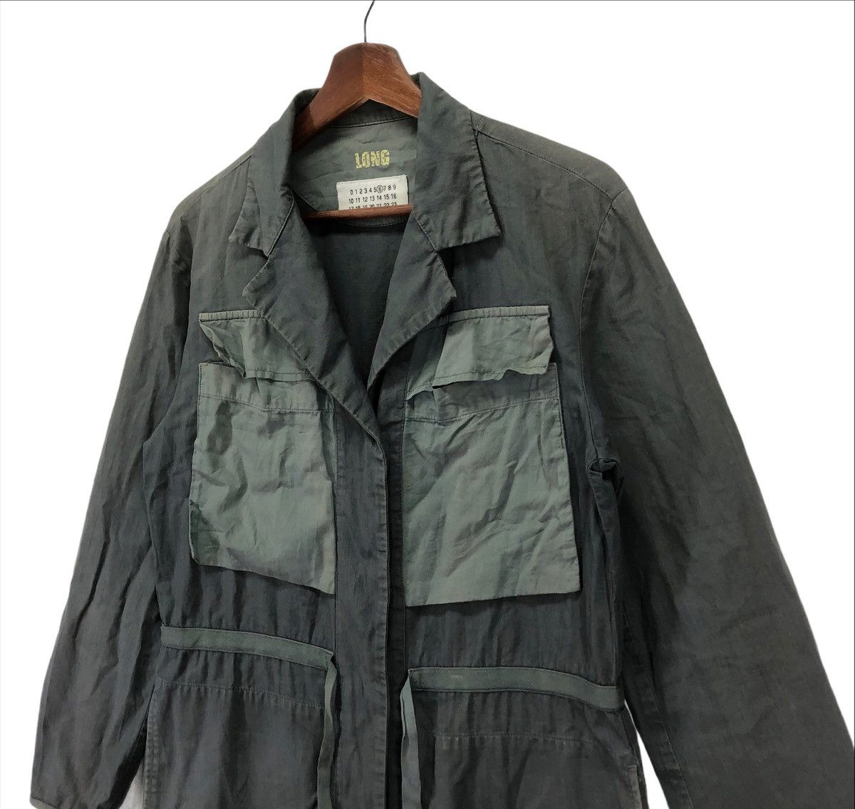 Maison Margiela Vintage Maison Margiela Long Cotton Jacket Size US S / EU 44-46 / 1 - 3 Thumbnail