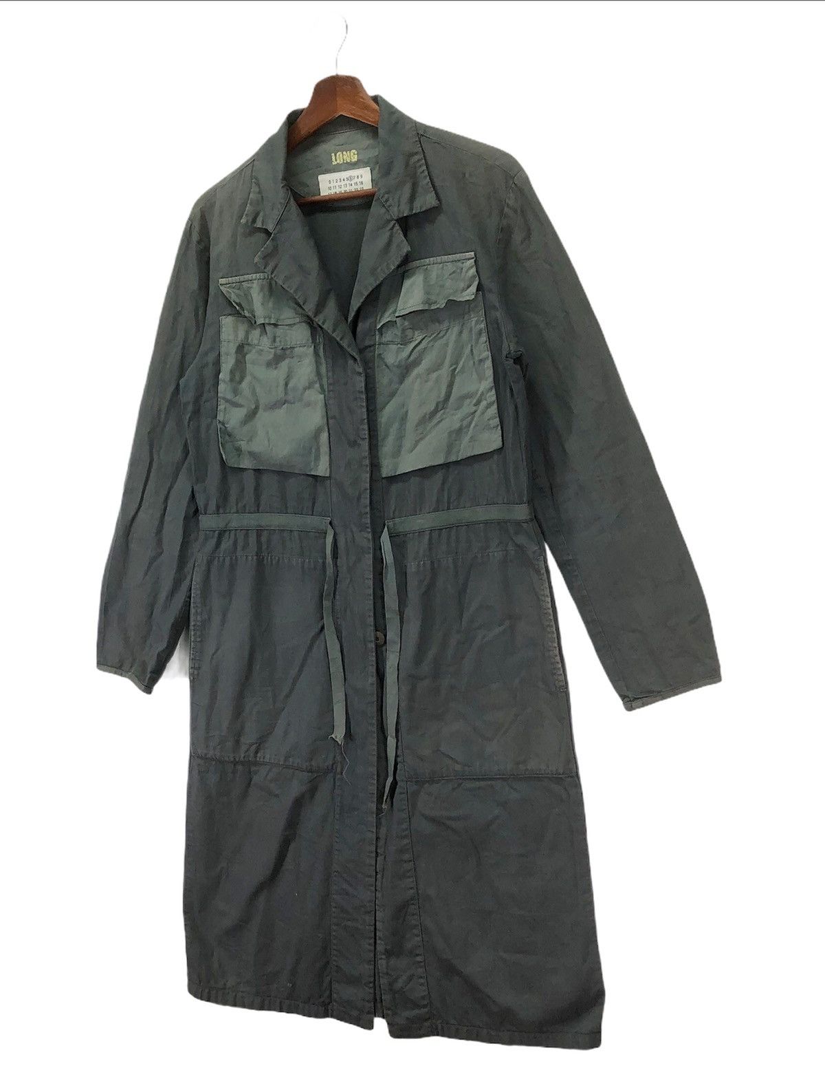 Maison Margiela Vintage Maison Margiela Long Cotton Jacket Size US S / EU 44-46 / 1 - 2 Thumbnail