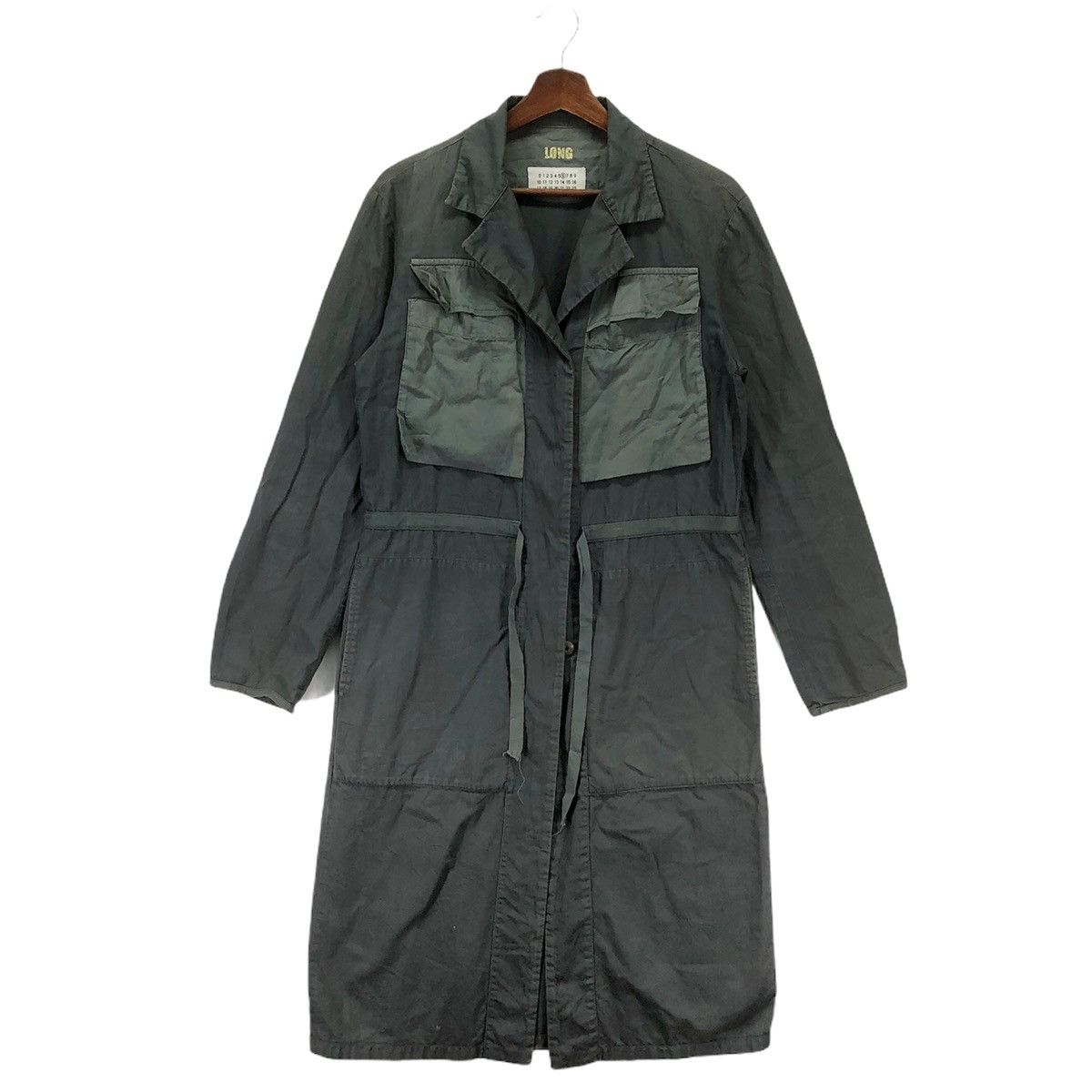 Maison Margiela Vintage Maison Margiela Long Cotton Jacket Size US S / EU 44-46 / 1 - 1 Thumbnail