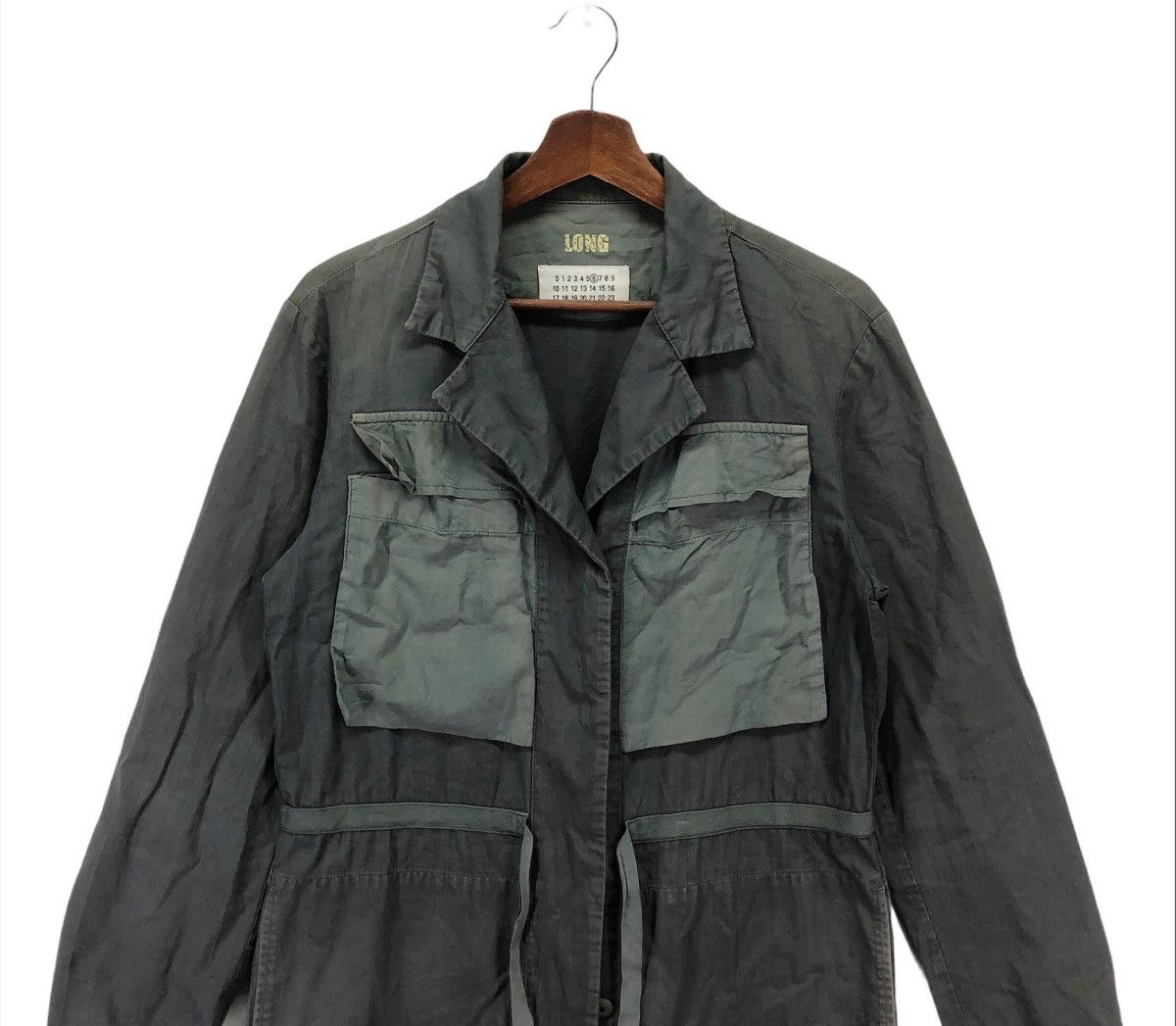 Maison Margiela Vintage Maison Margiela Long Cotton Jacket Size US S / EU 44-46 / 1 - 4 Thumbnail