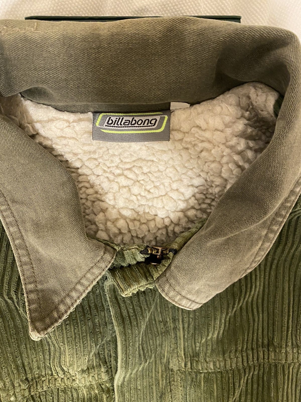 Billabong Billabong rare corduroy Sherpa jacket 90’s vintage sz Large Size US L / EU 52-54 / 3 - 3 Thumbnail