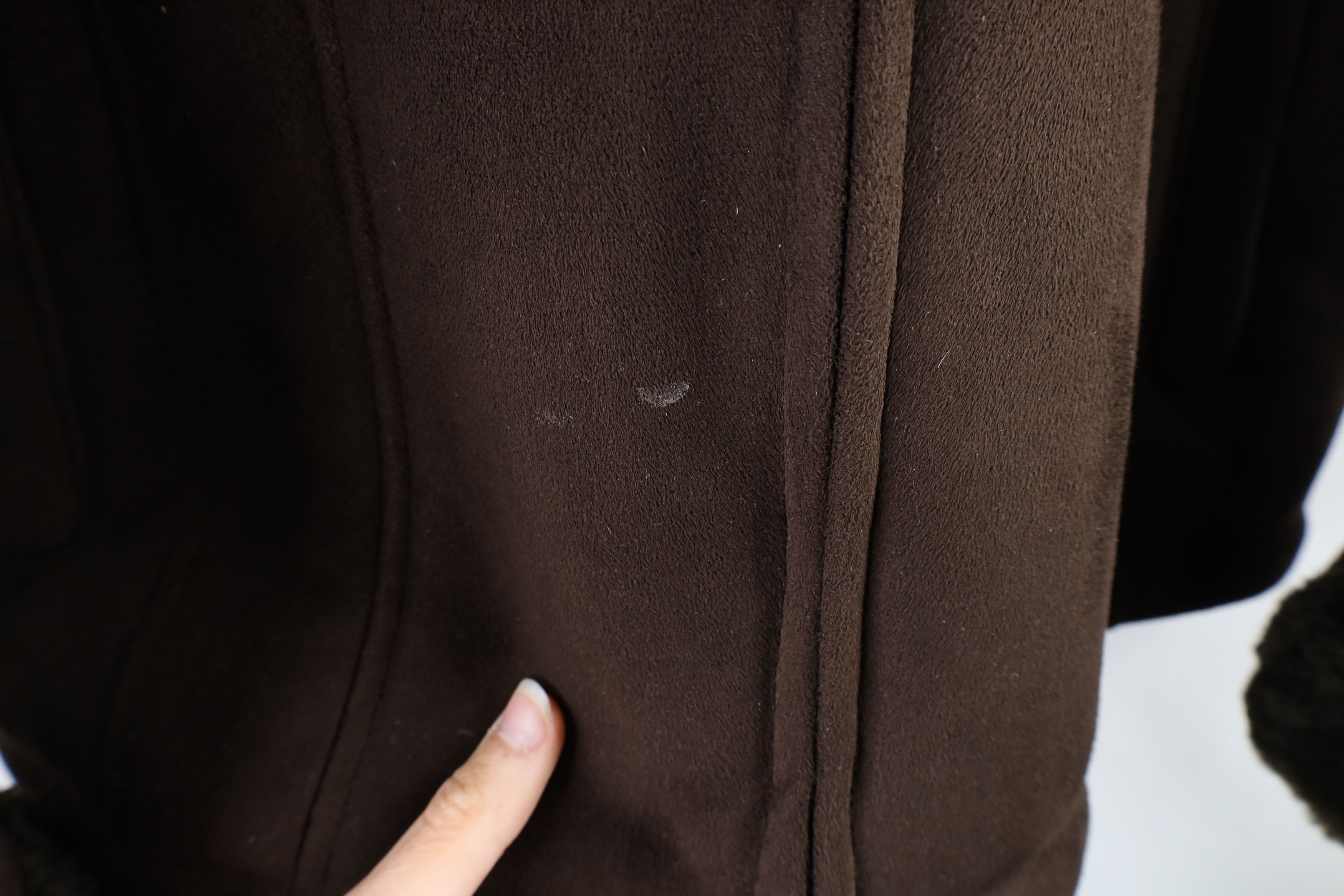 Esprit × Vintage Vintage Esprit Grunge Y2K Hooded Pennylane Jacket Brown Size L / US 10 / IT 46 - 5 Thumbnail