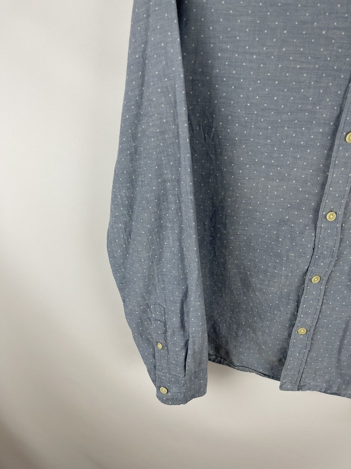 Allsaints Allsaints Japan made Everett L/Slv shirt dot pattern light Size US L / EU 52-54 / 3 - 5 Thumbnail