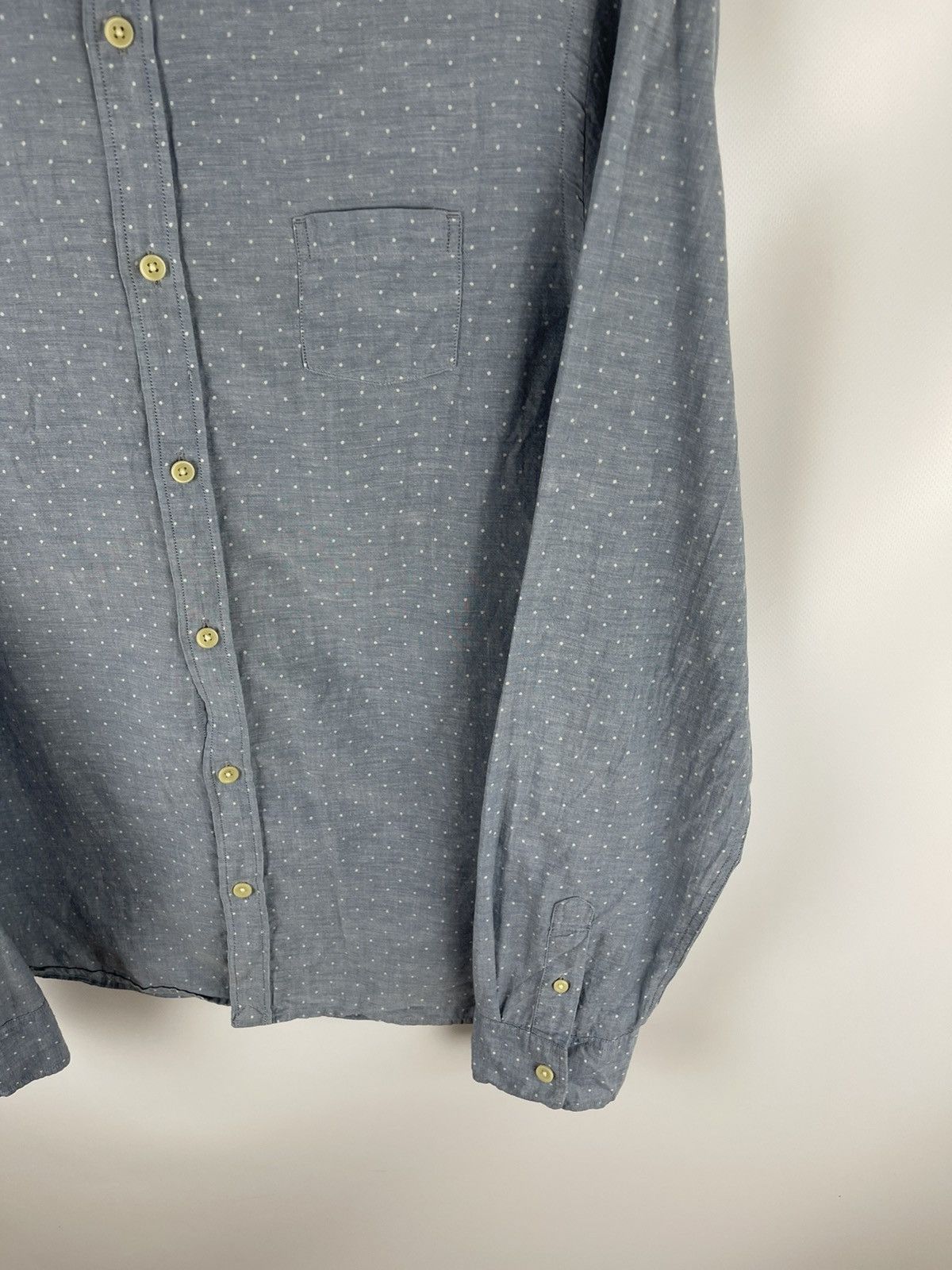 Allsaints Allsaints Japan made Everett L/Slv shirt dot pattern light Size US L / EU 52-54 / 3 - 4 Thumbnail