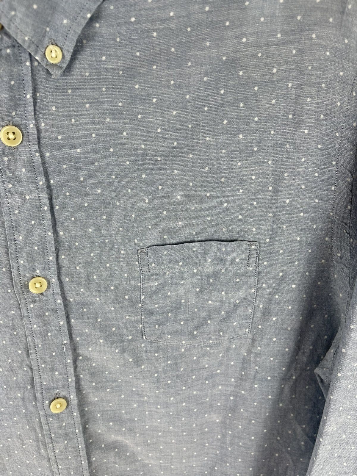 Allsaints Allsaints Japan made Everett L/Slv shirt dot pattern light Size US L / EU 52-54 / 3 - 6 Thumbnail