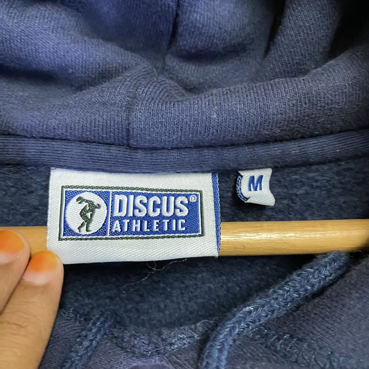 Japanese Brand × Vintage Discus Athletic Plain Small Logo Crewneck Hoodie Size US M / EU 48-50 / 2 - 8 Thumbnail
