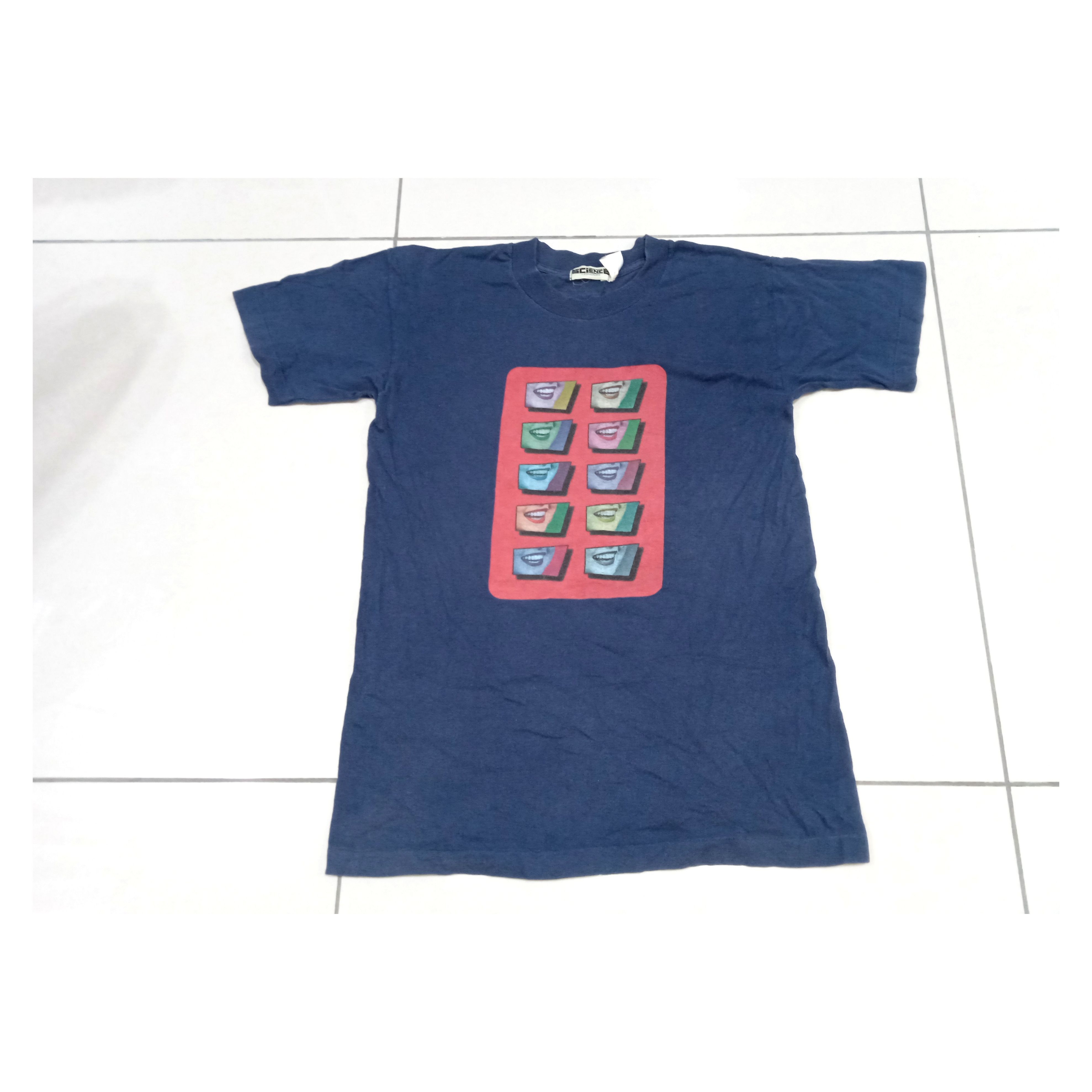 Vintage Vintage Science London T-Shirt Pop Art Made in Britain Size US S / EU 44-46 / 1 - 1 Thumbnail