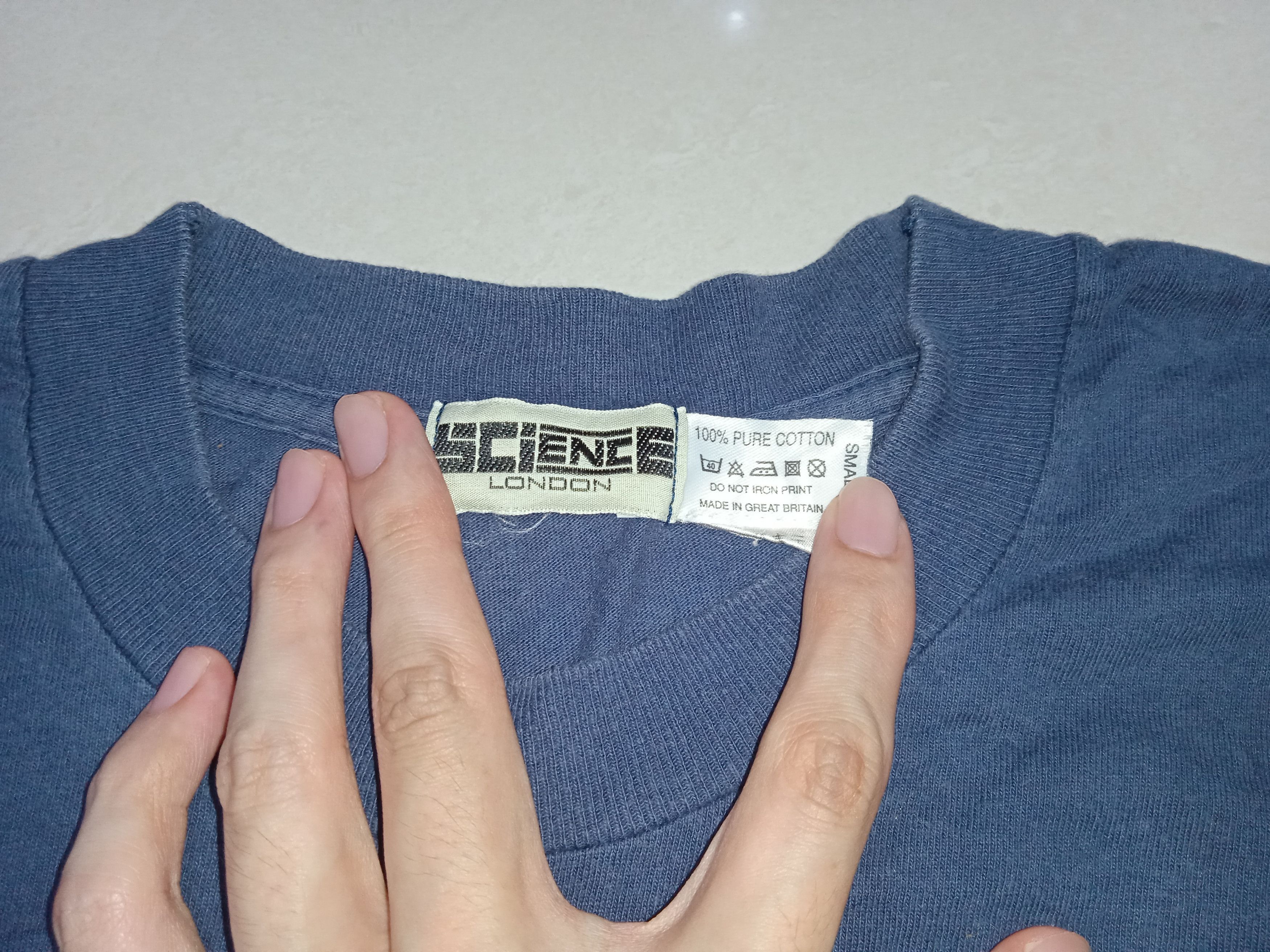 Vintage Vintage Science London T-Shirt Pop Art Made in Britain Size US S / EU 44-46 / 1 - 2 Thumbnail