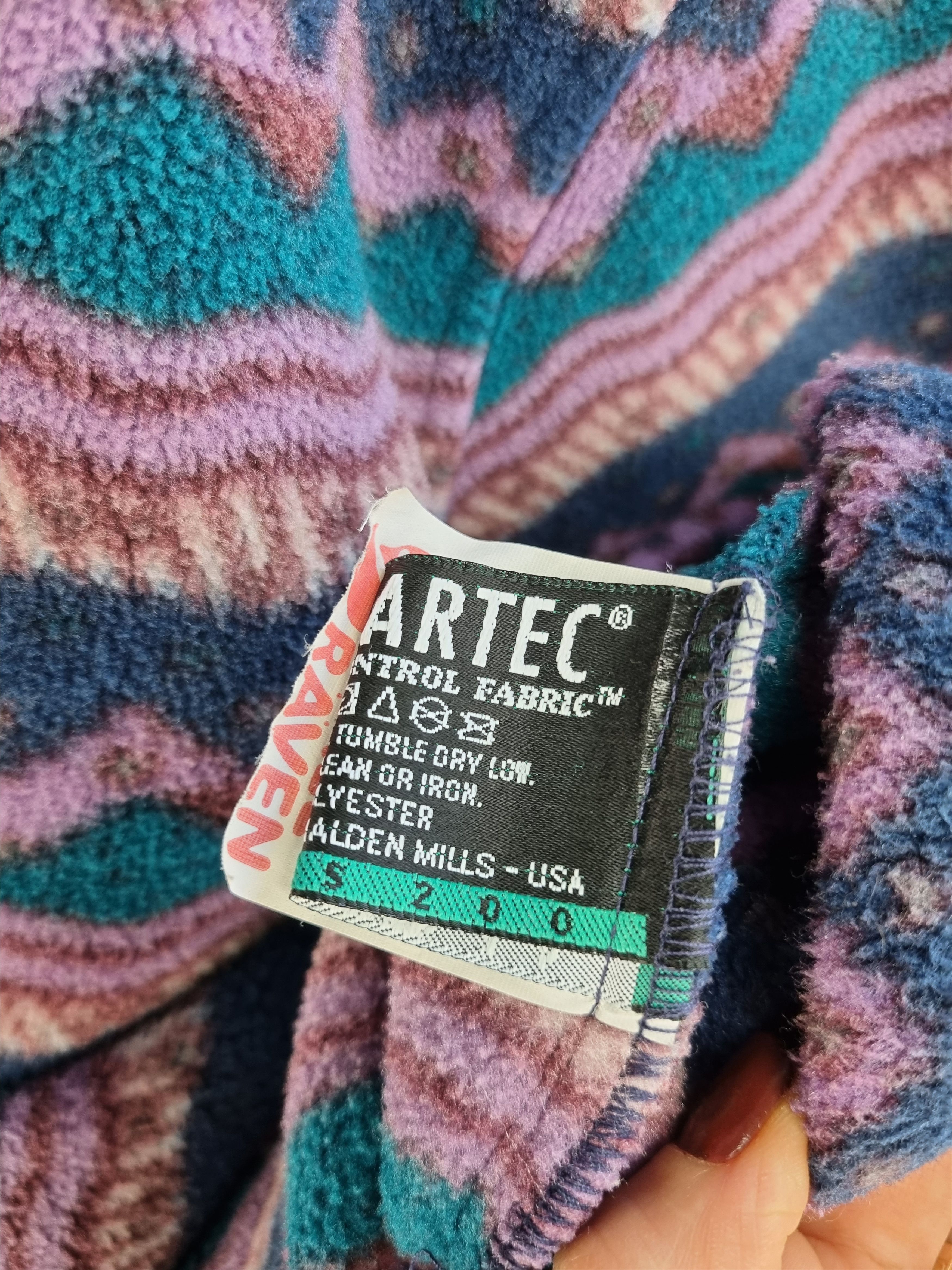 Fjallraven × Polartec 90s Heavy Fjallraven Navajo Vintage half buttons fleece Size US L / EU 52-54 / 3 - 11 Thumbnail