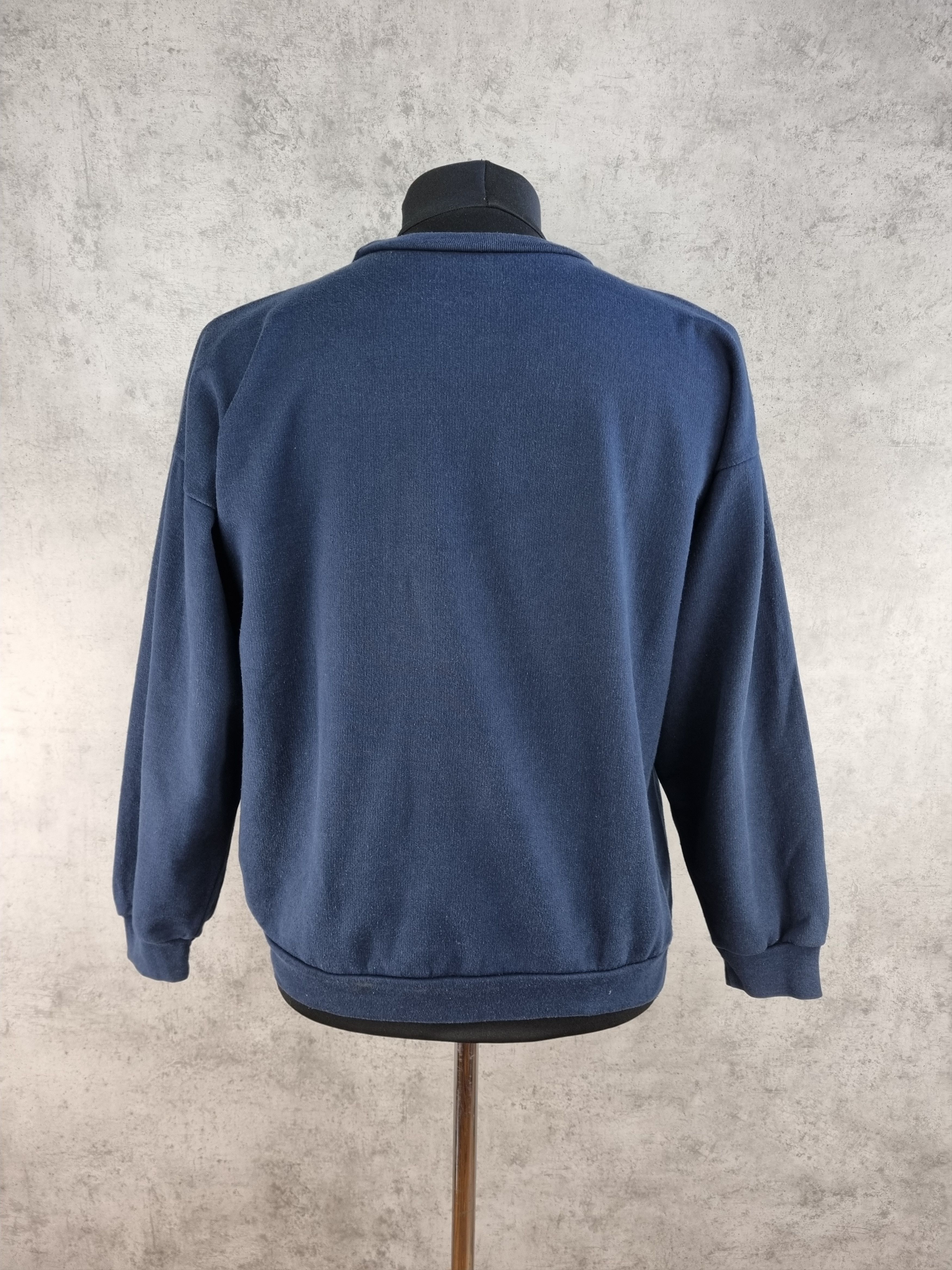 NCAA × Vintage Rare 90s sun Thrashed SORBONA University Vintage sweatshirt Size US M / EU 48-50 / 2 - 5 Thumbnail