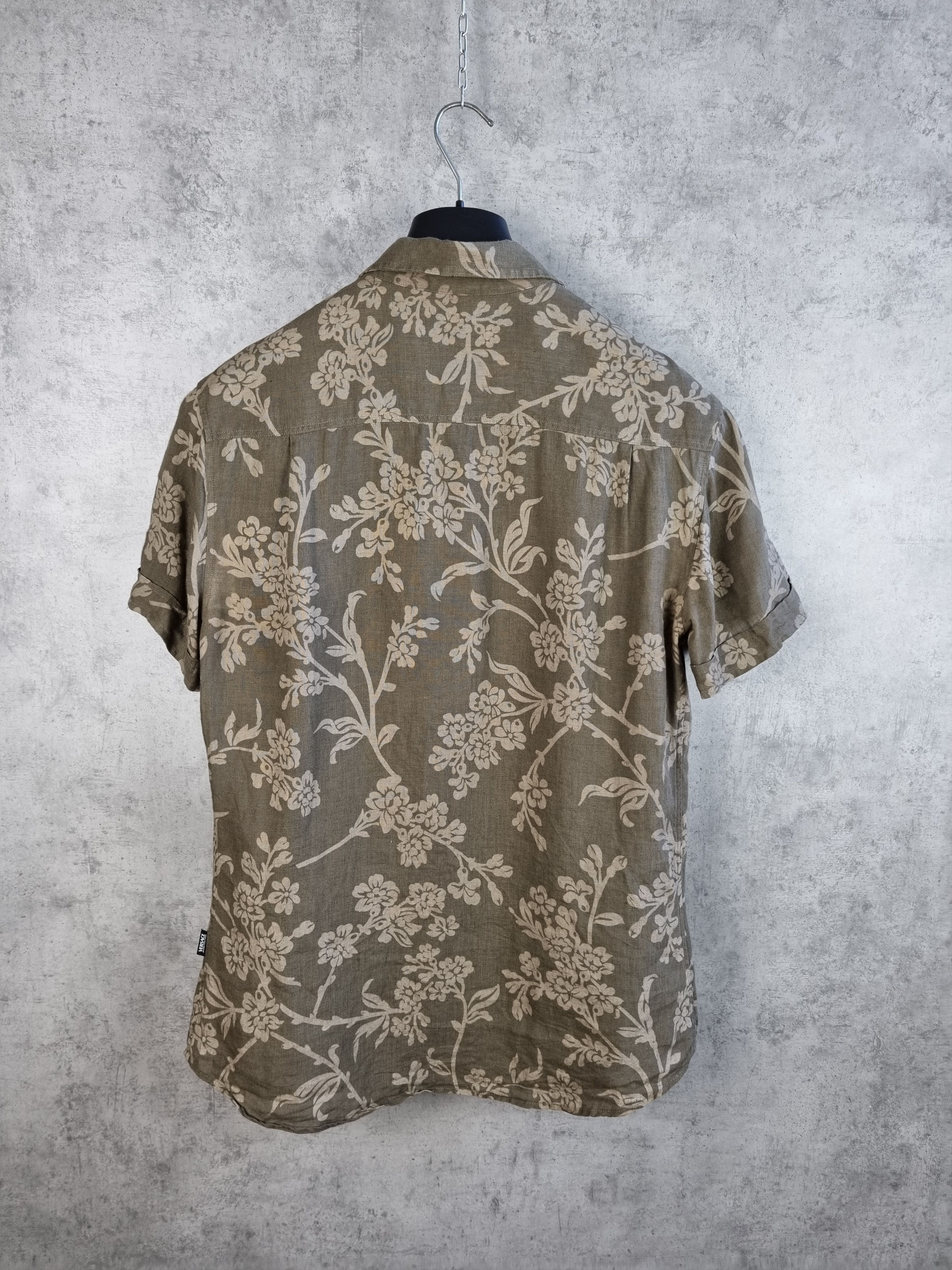 Gianni Valentino × Versace × Versace Jeans Couture Rare Linen Versace Jeans Couture Shirt Size US L / EU 52-54 / 3 - 4 Thumbnail