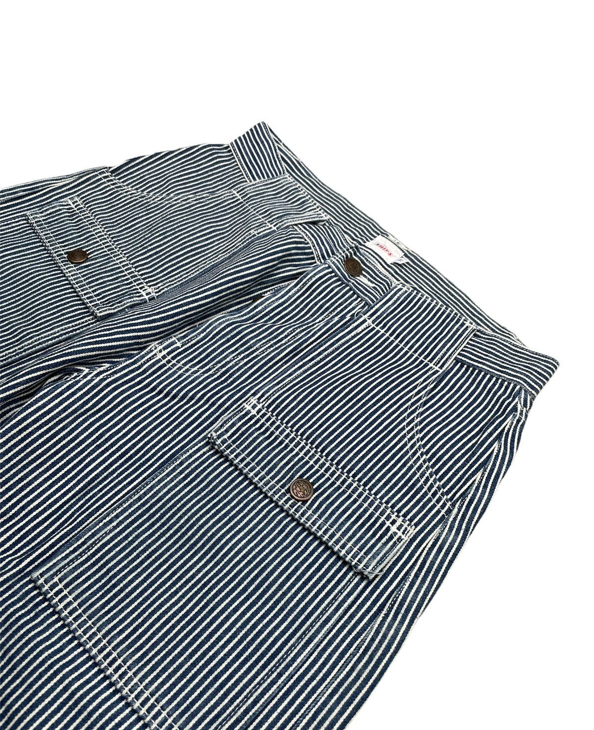 SHIPS × Vintage Ships Japan Vintage Hickory Bush Pant Denim Size US 28 / EU 44 - 6 Thumbnail