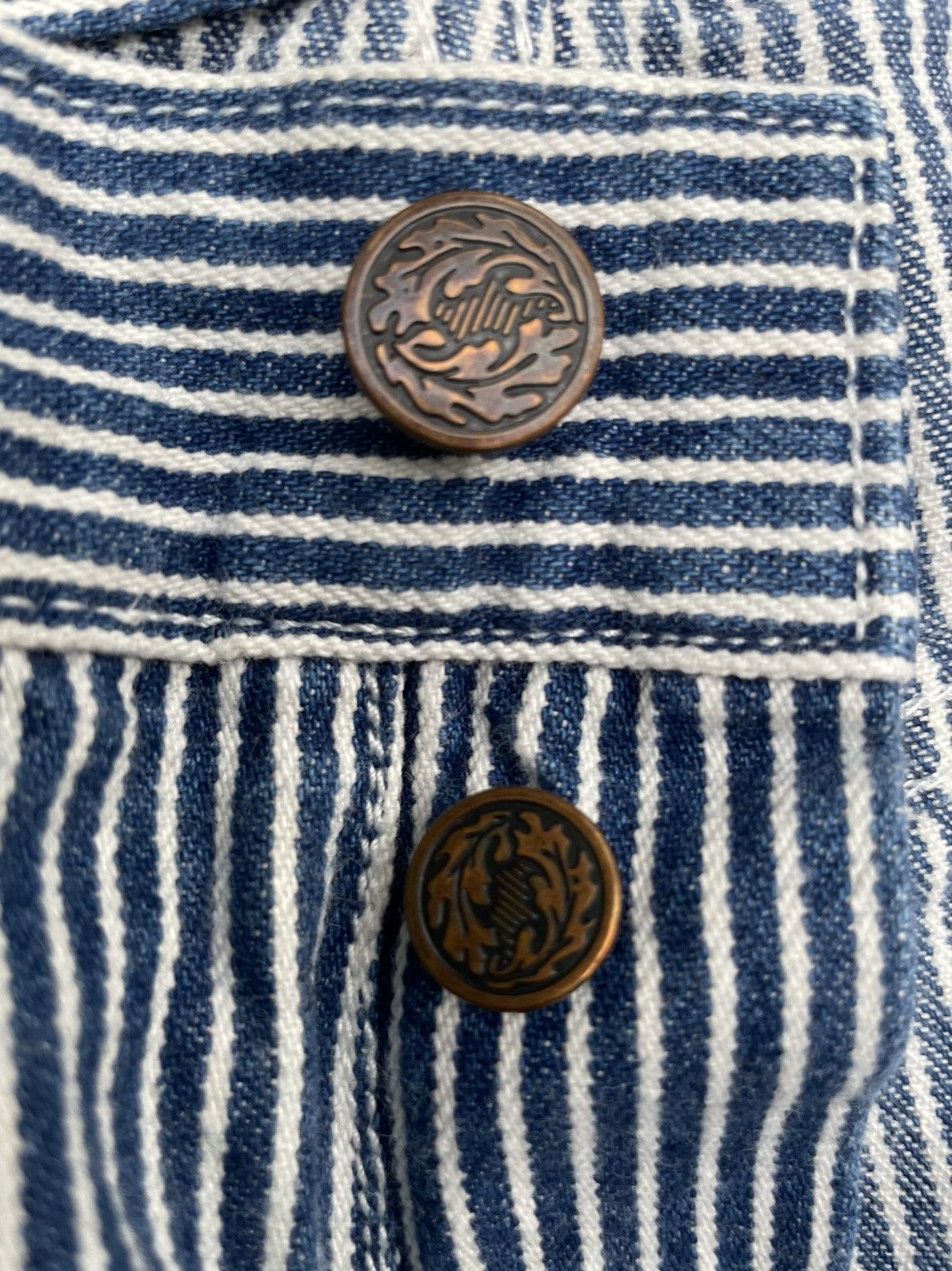 SHIPS × Vintage Ships Japan Vintage Hickory Bush Pant Denim Size US 28 / EU 44 - 15 Thumbnail