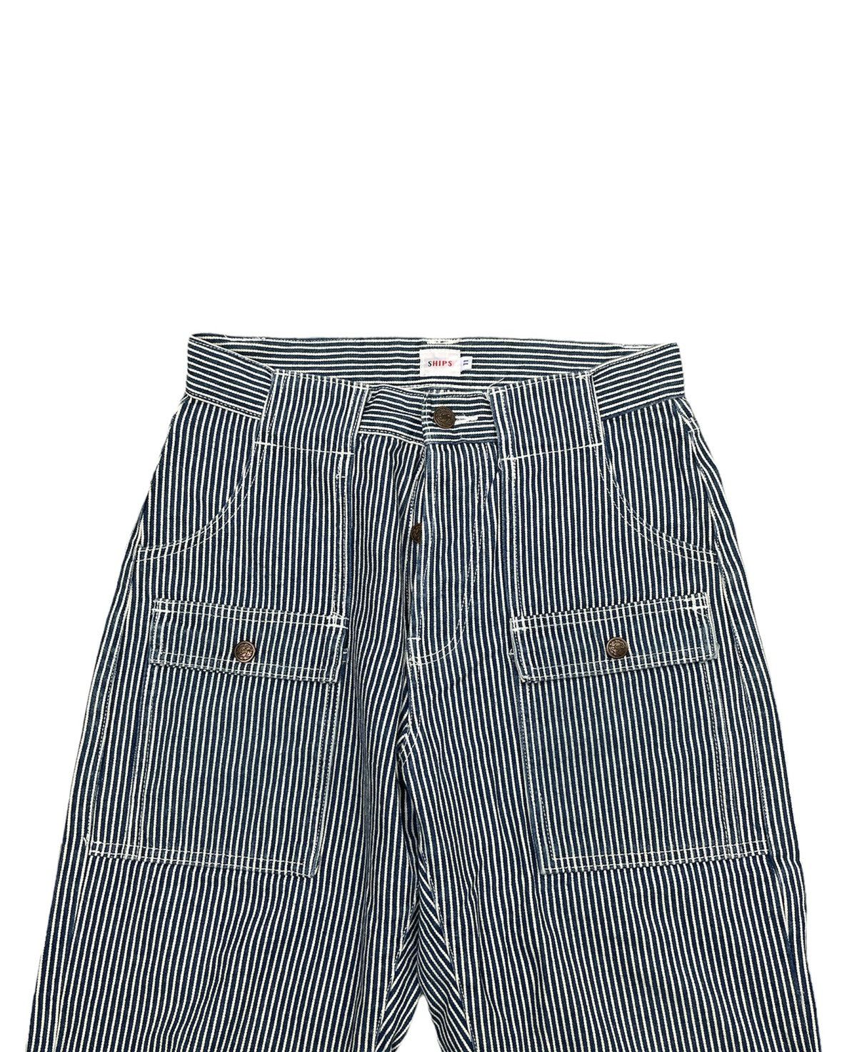 SHIPS × Vintage Ships Japan Vintage Hickory Bush Pant Denim Size US 28 / EU 44 - 5 Thumbnail