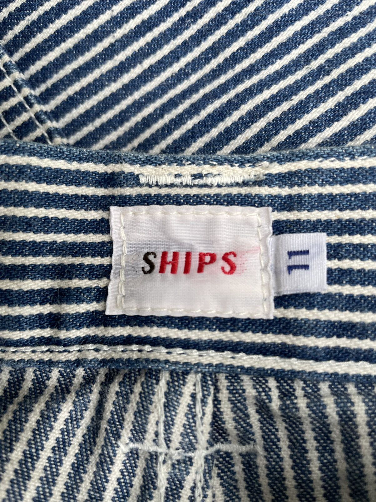 SHIPS × Vintage Ships Japan Vintage Hickory Bush Pant Denim Size US 28 / EU 44 - 12 Thumbnail