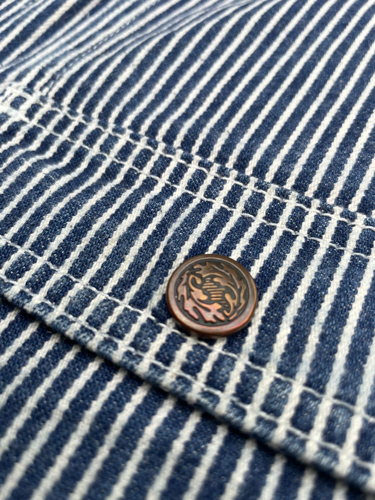 SHIPS × Vintage Ships Japan Vintage Hickory Bush Pant Denim Size US 28 / EU 44 - 17 Thumbnail