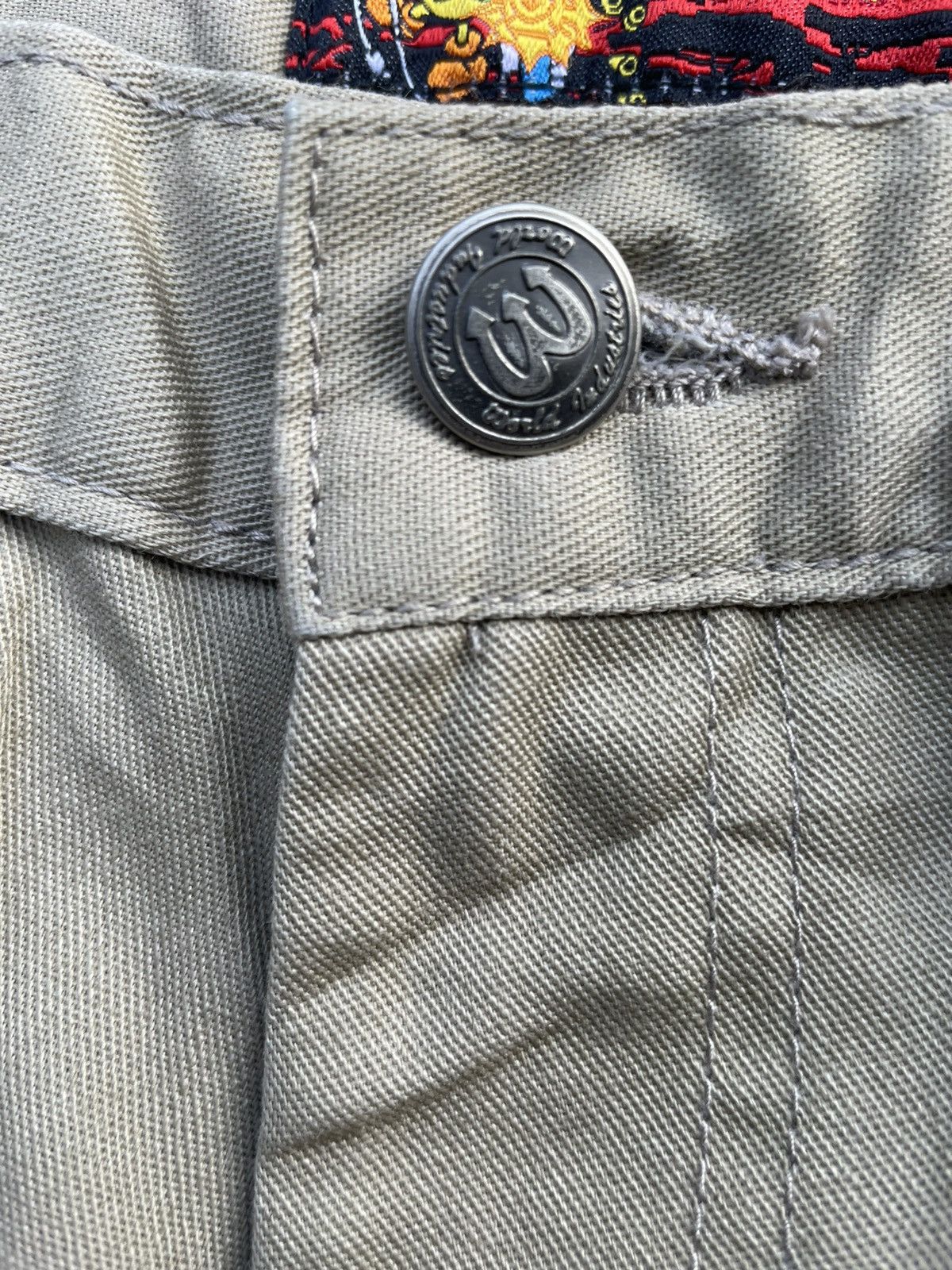 Vintage Vintage Baggy World Industries Skate Trouser Size US 35 - 13 Thumbnail