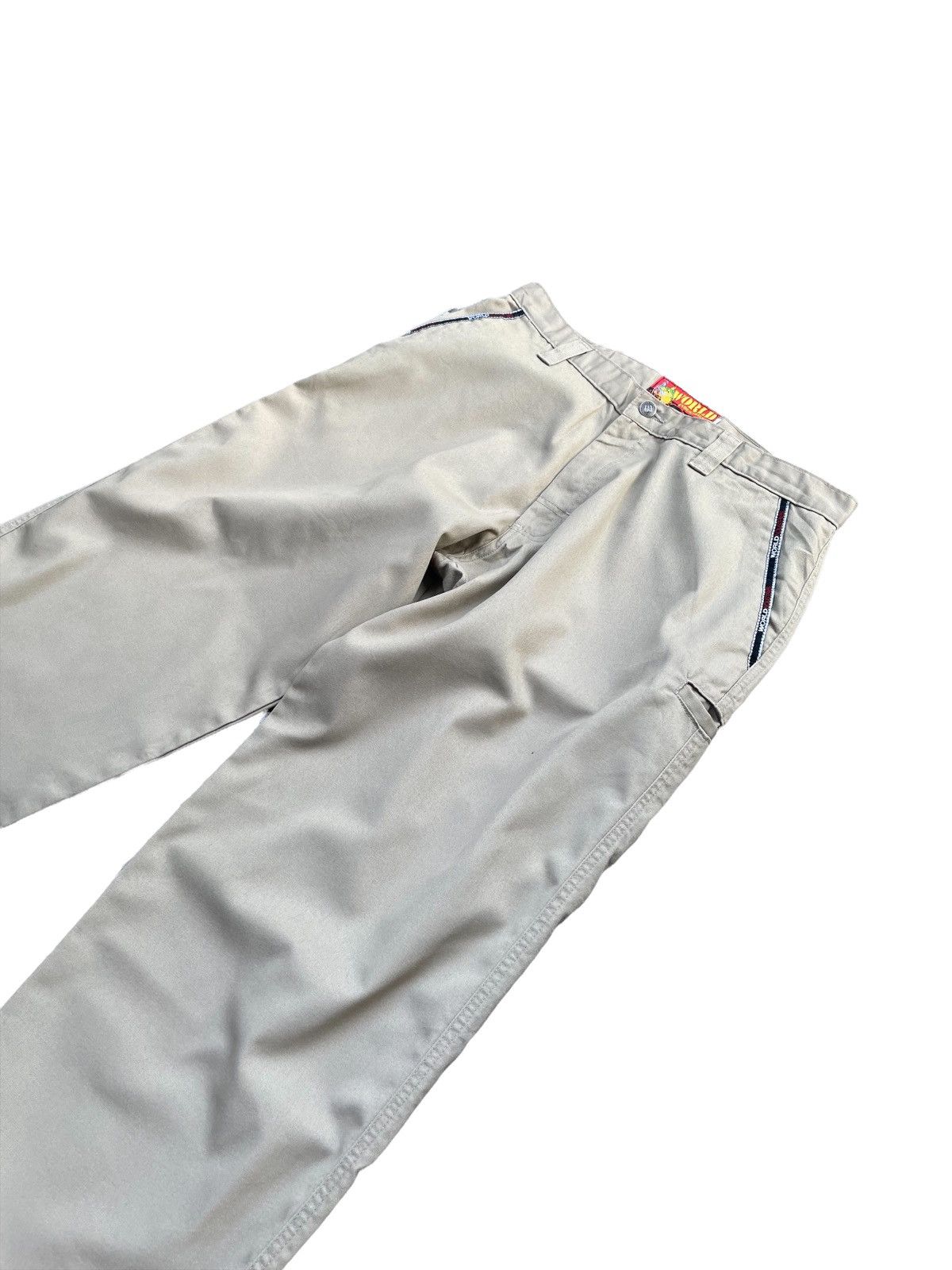 Vintage Vintage Baggy World Industries Skate Trouser Size US 35 - 3 Thumbnail