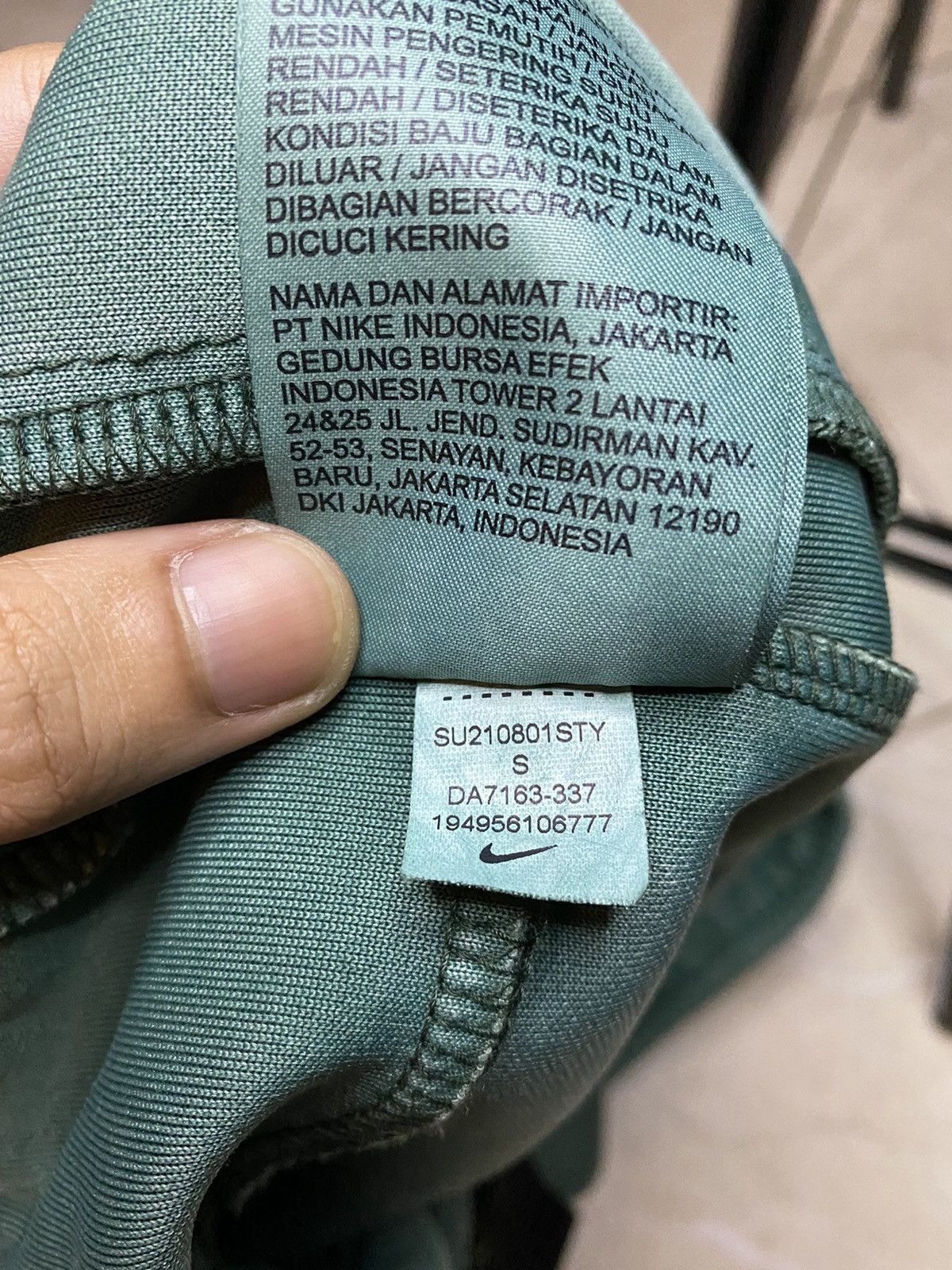 Hypebeast Nike Jersey Sweatpant Jade Green Like New Size US 30 / EU 46 - 12 Thumbnail