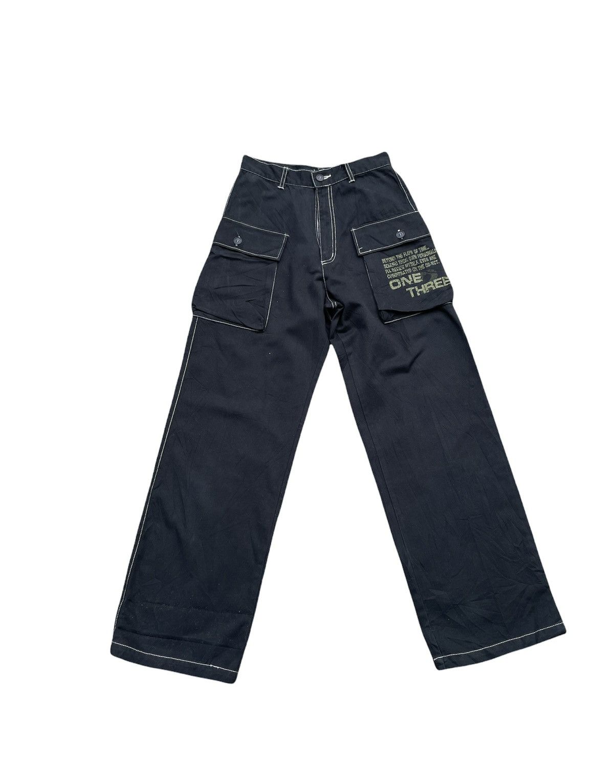 If Six Was Nine × Le Grande Bleu (L.G.B.) One Tree Japan Military Inspired Trousser Size US 27 - 1 Thumbnail