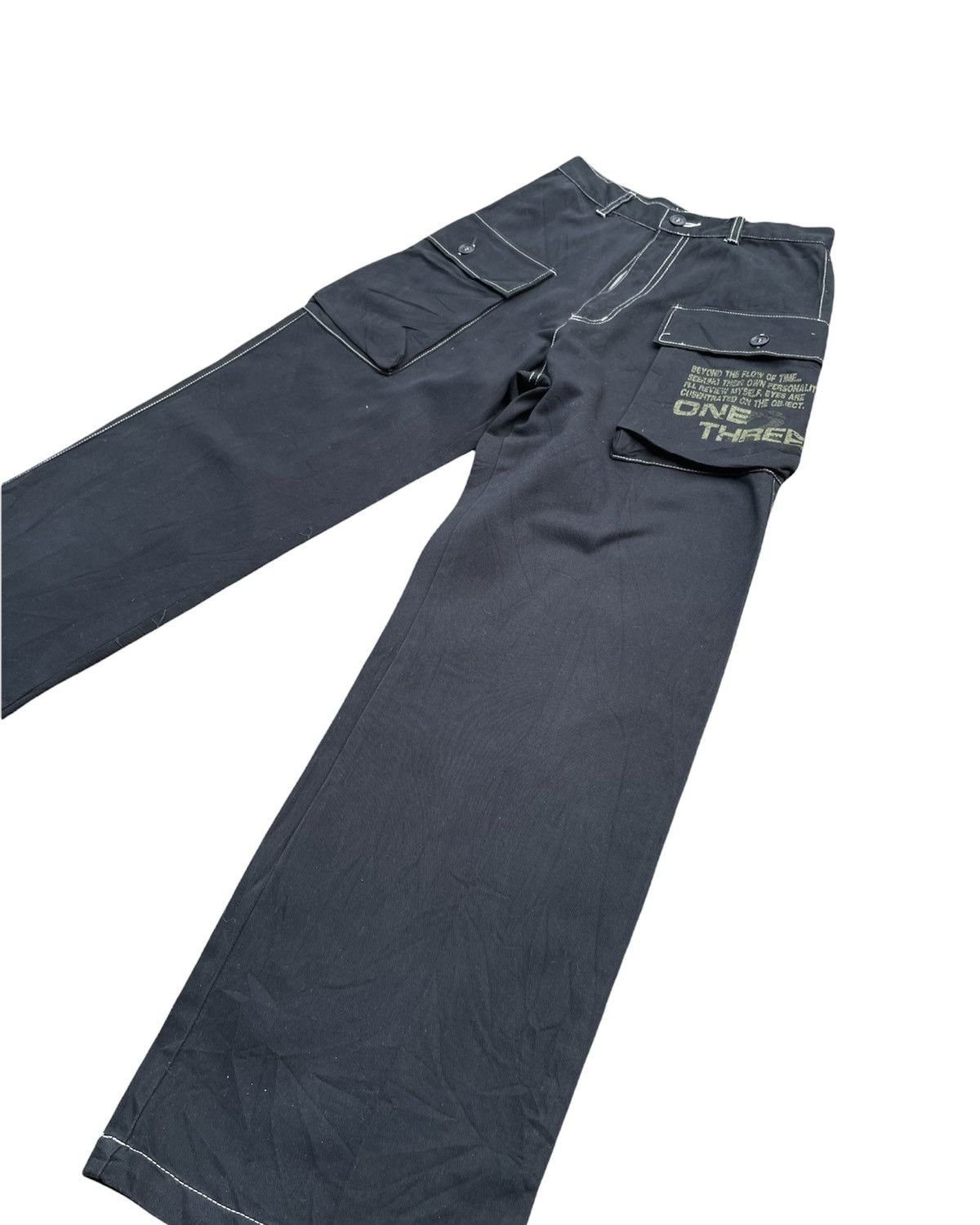 If Six Was Nine × Le Grande Bleu (L.G.B.) One Tree Japan Military Inspired Trousser Size US 27 - 2 Thumbnail