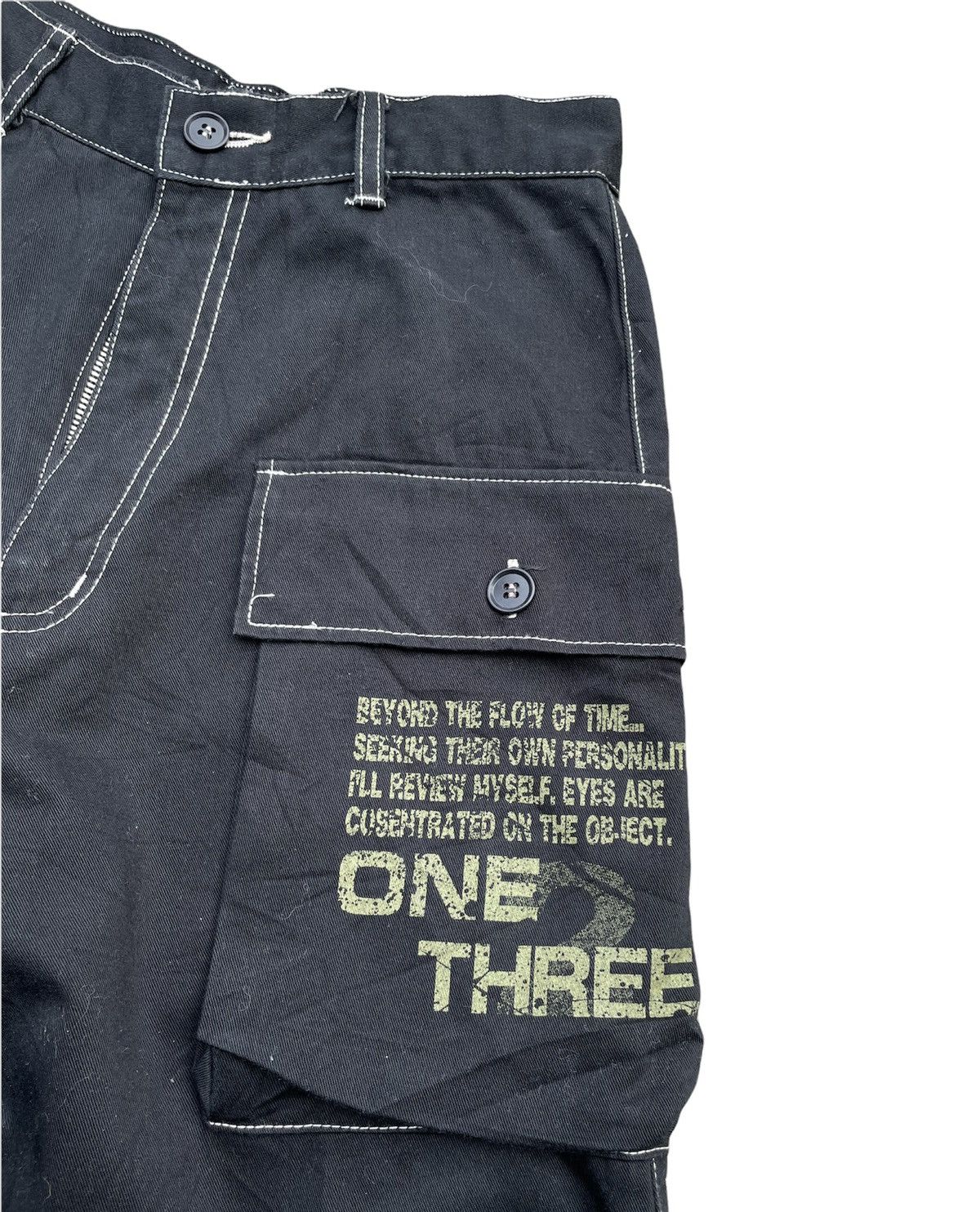 If Six Was Nine × Le Grande Bleu (L.G.B.) One Tree Japan Military Inspired Trousser Size US 27 - 4 Thumbnail