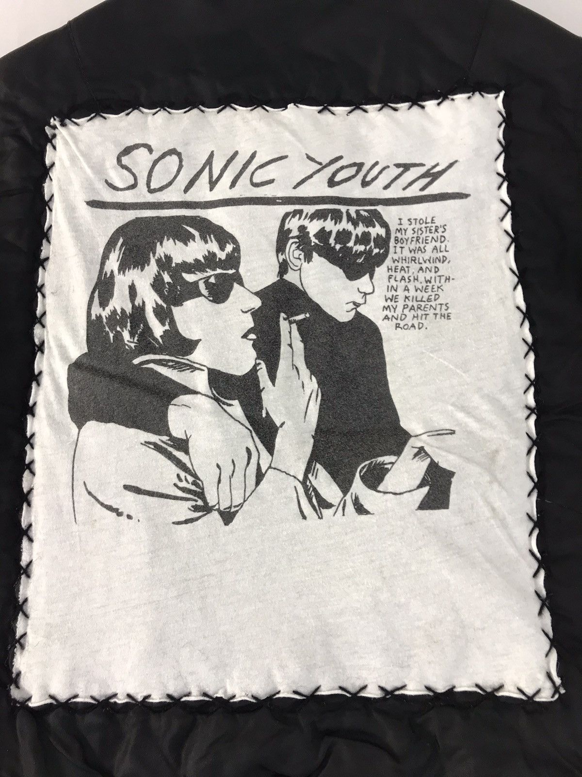 Other Hand Made Custom Sonic Youth Base Control l Jacket Flyers Size US S / EU 44-46 / 1 - 2 Thumbnail