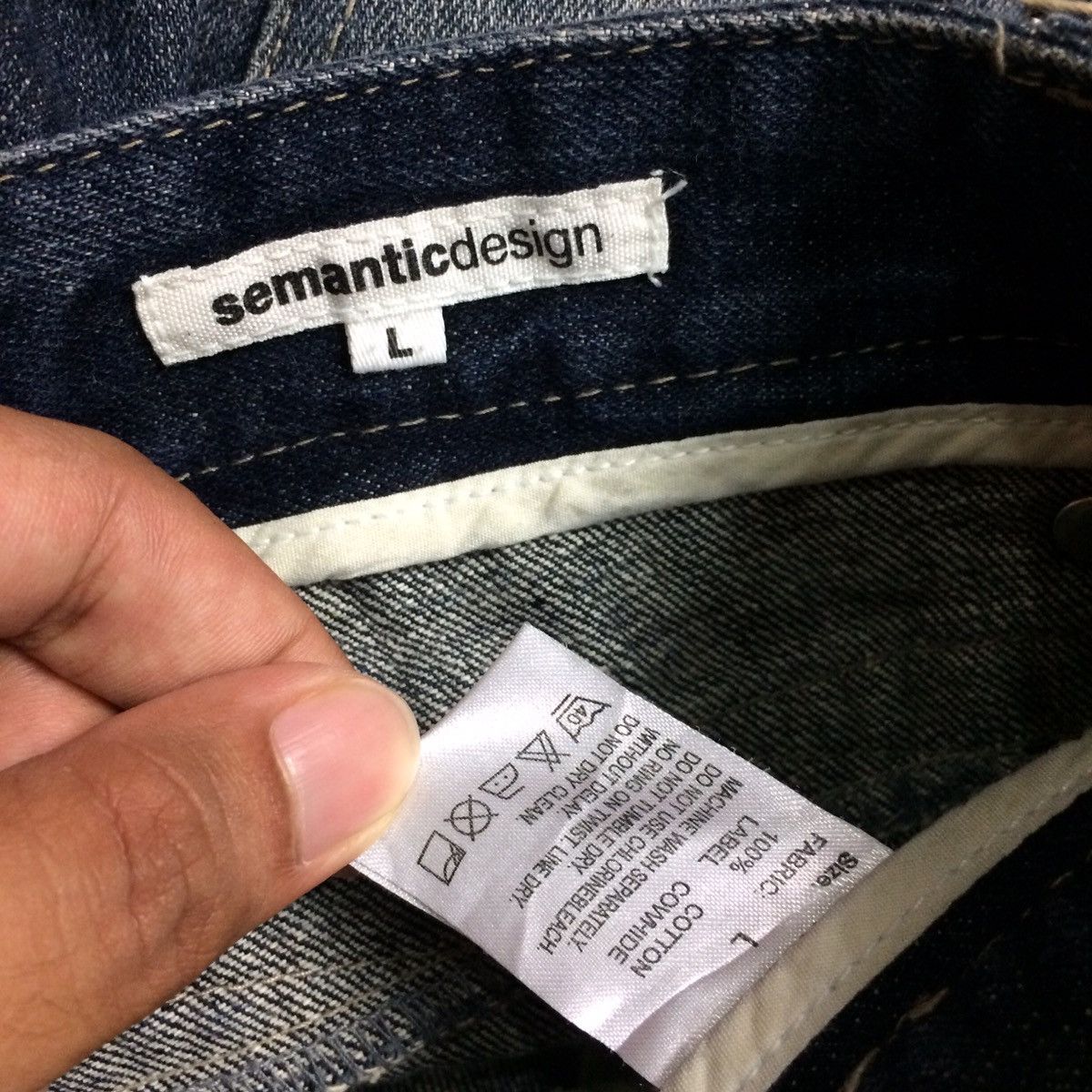 20471120 Semantic Design Japan Jeans Size US 30 / EU 46 - 5 Thumbnail