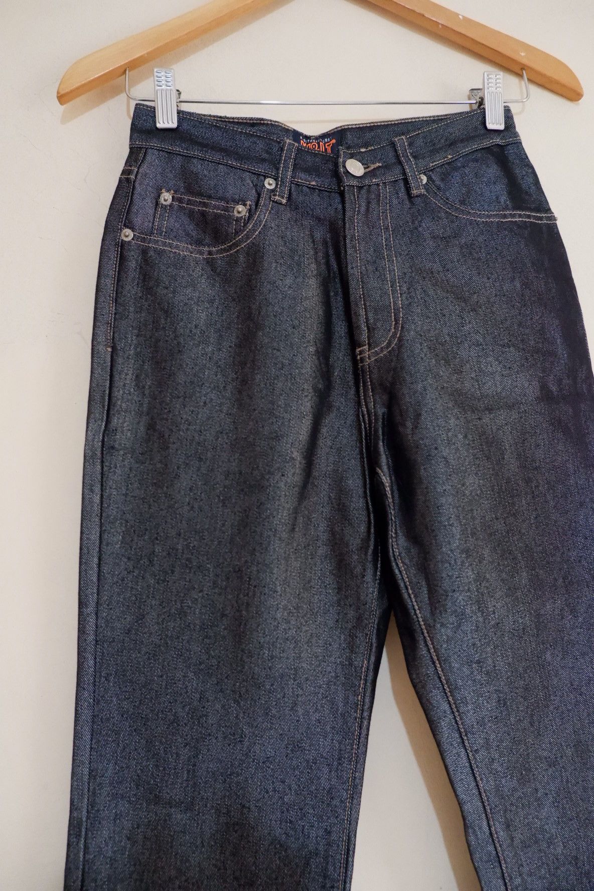 Walter Van Beirendonck W& LT Walter Van Beirendonck Shinning Metallic Jeans Size US 27 - 3 Thumbnail