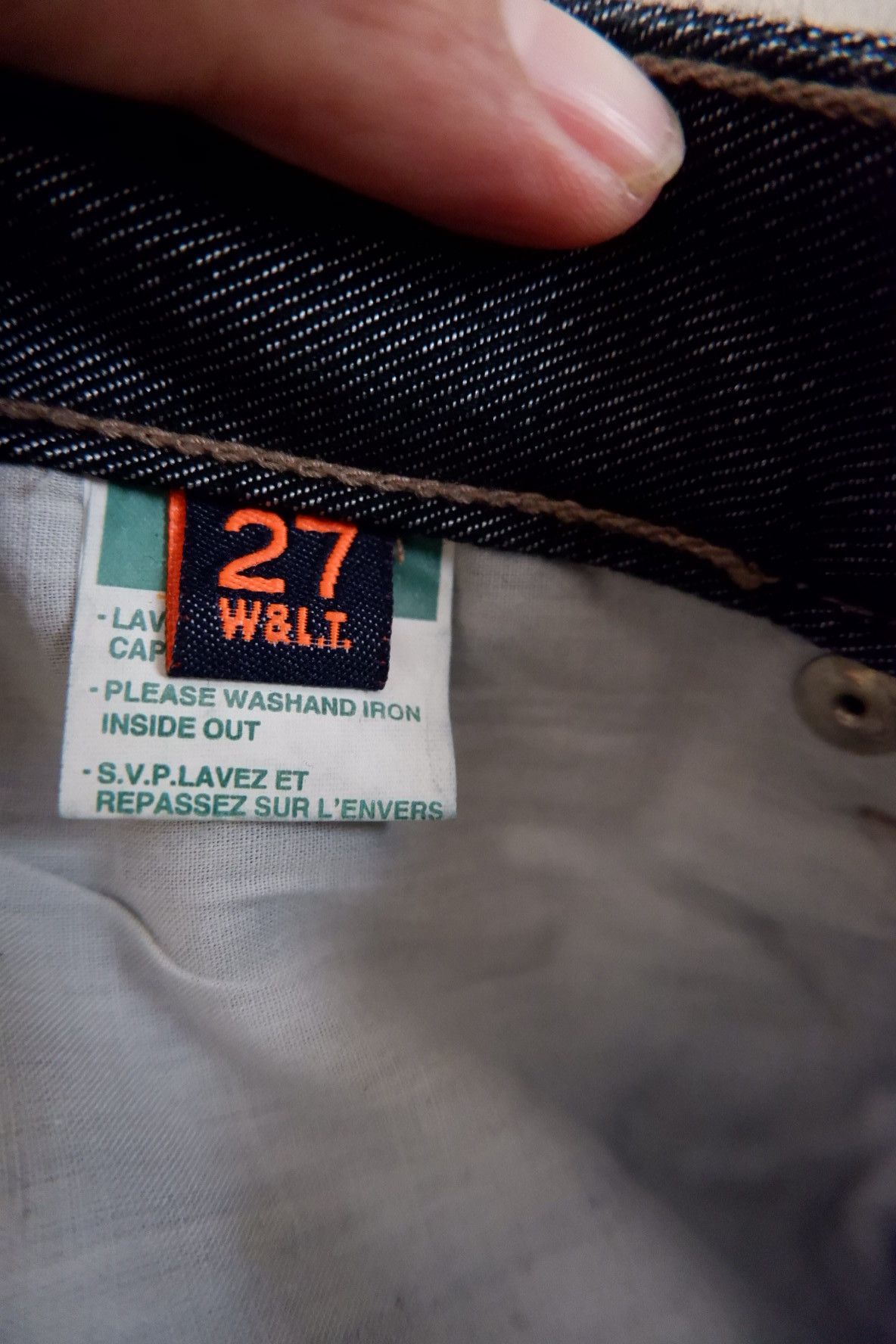 Walter Van Beirendonck W& LT Walter Van Beirendonck Shinning Metallic Jeans Size US 27 - 9 Thumbnail