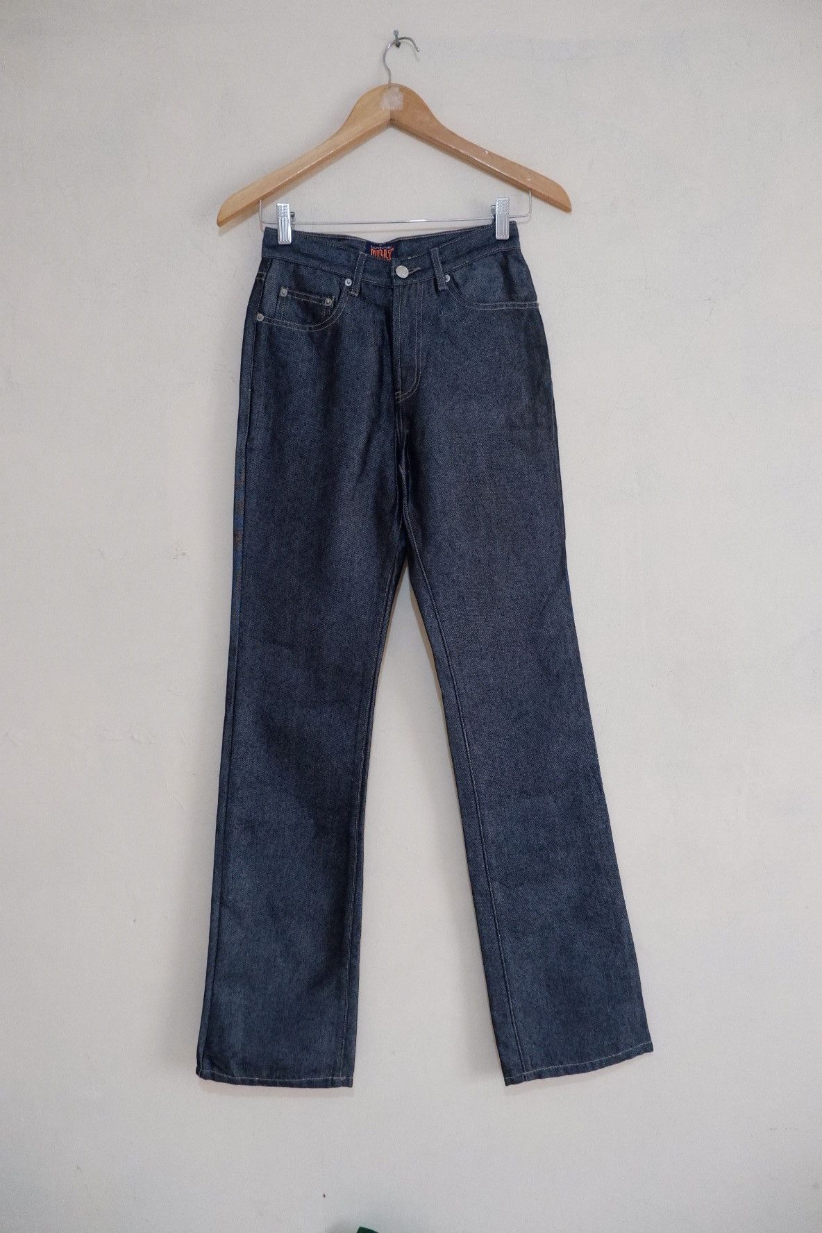 Walter Van Beirendonck W& LT Walter Van Beirendonck Shinning Metallic Jeans Size US 27 - 2 Thumbnail